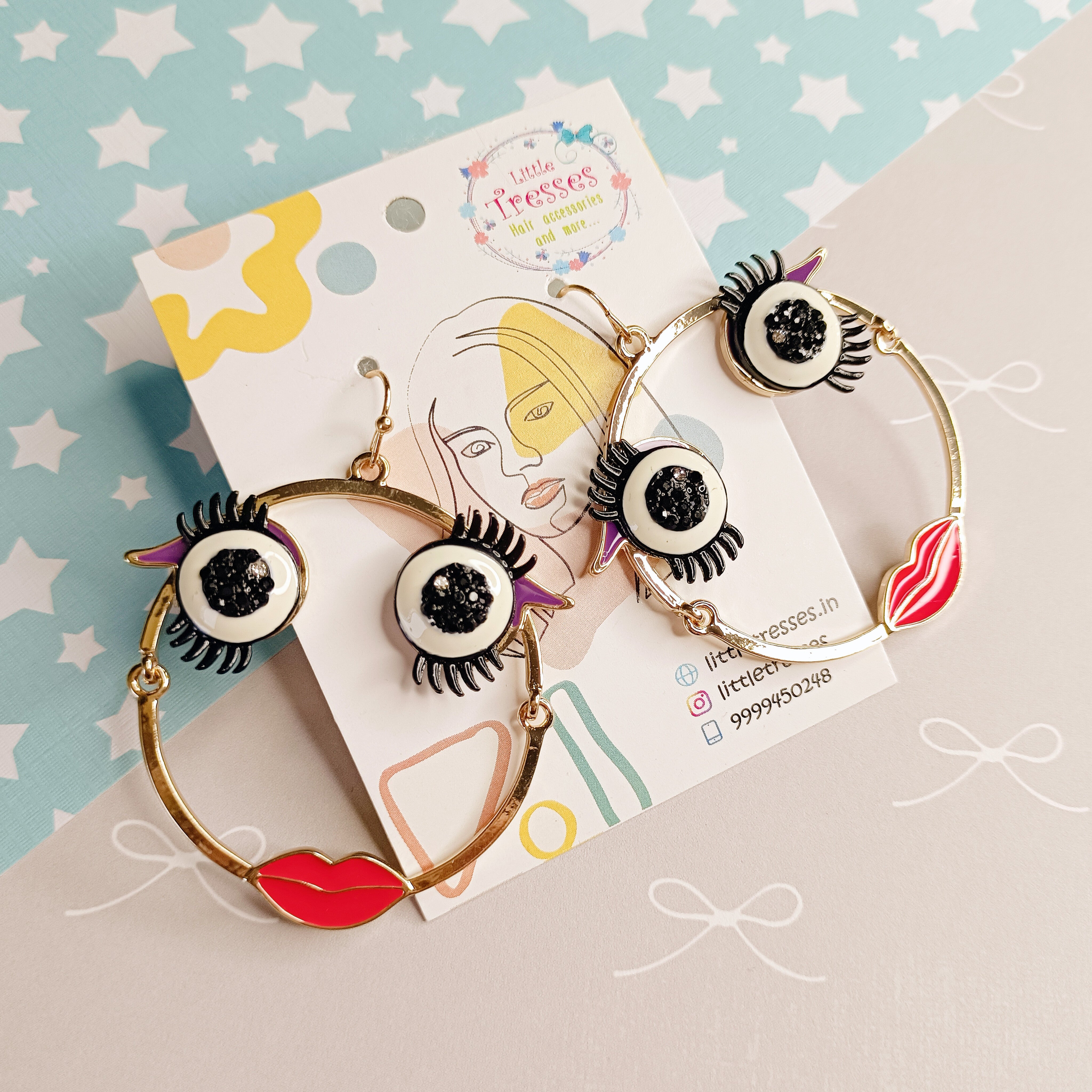 Eye Loops Earring