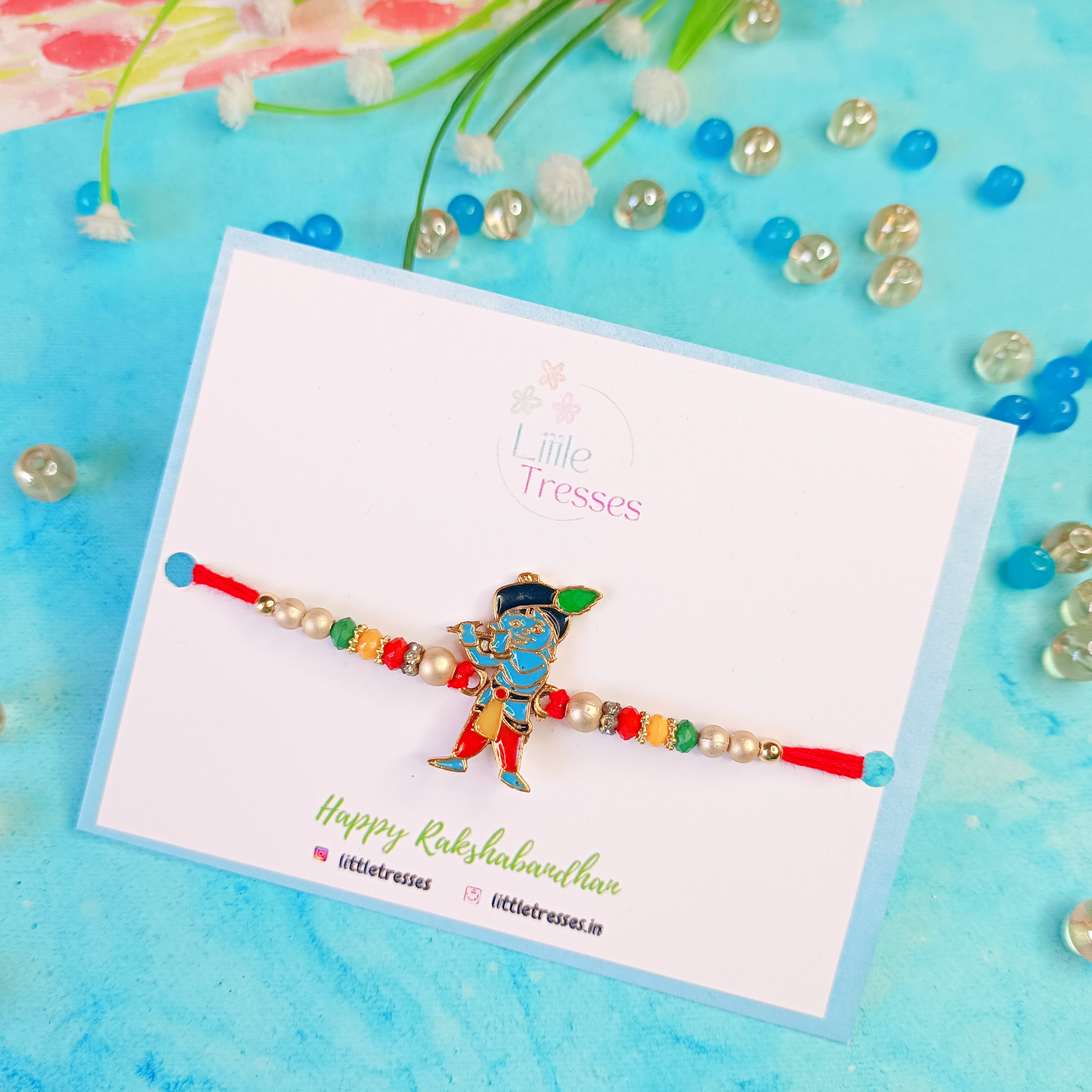 Krishna with Flute Rakhi