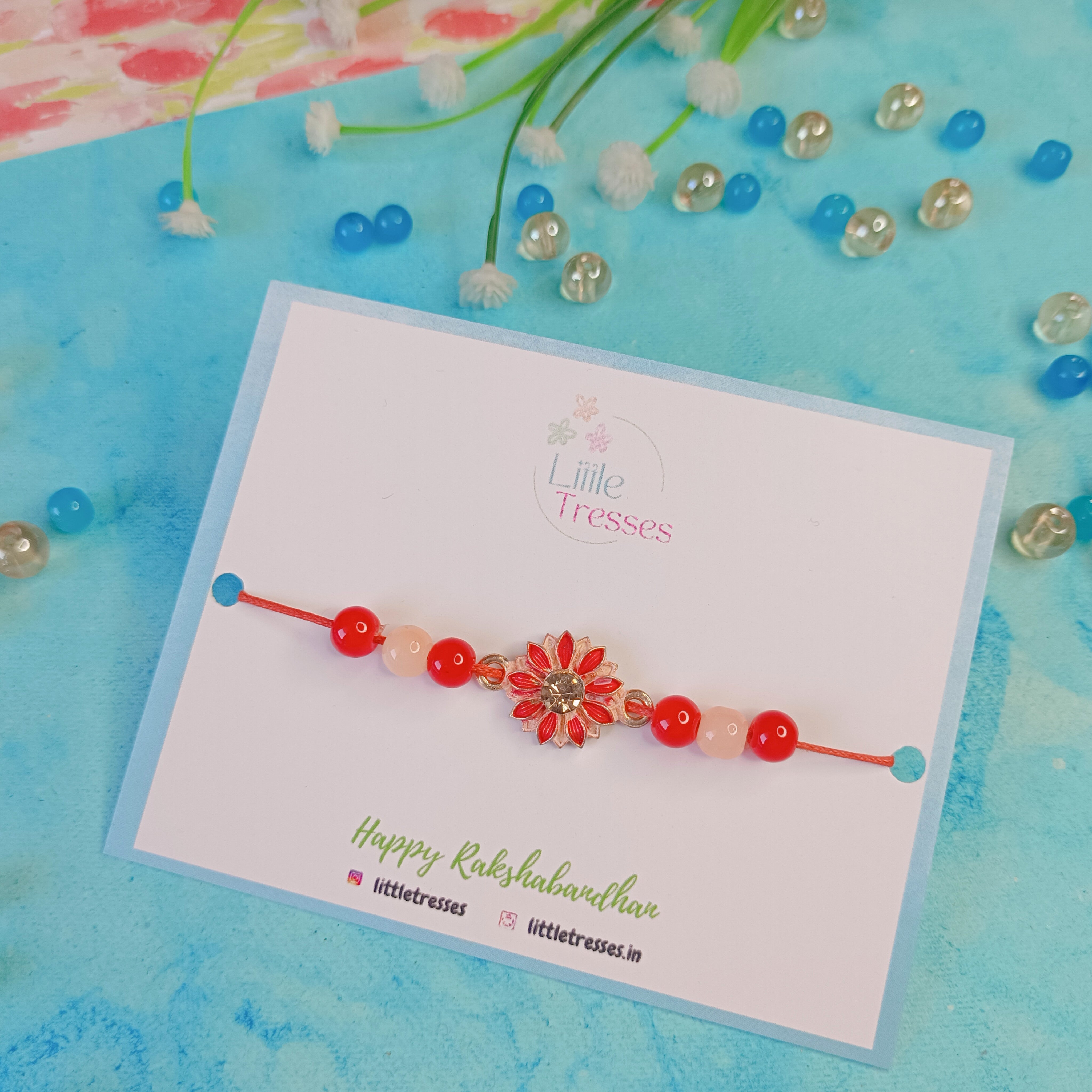 Red small Rakhi