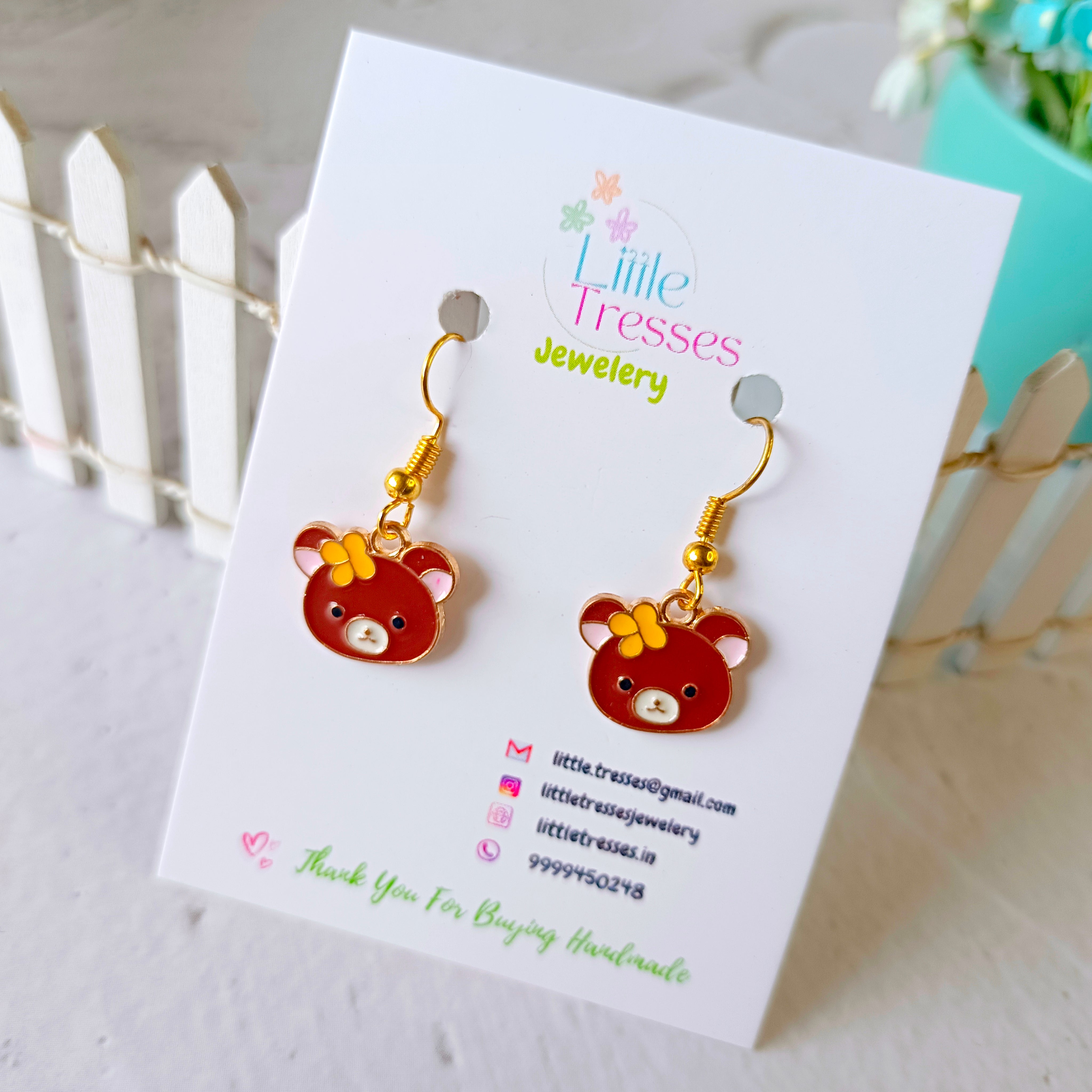 Teddy Earrings