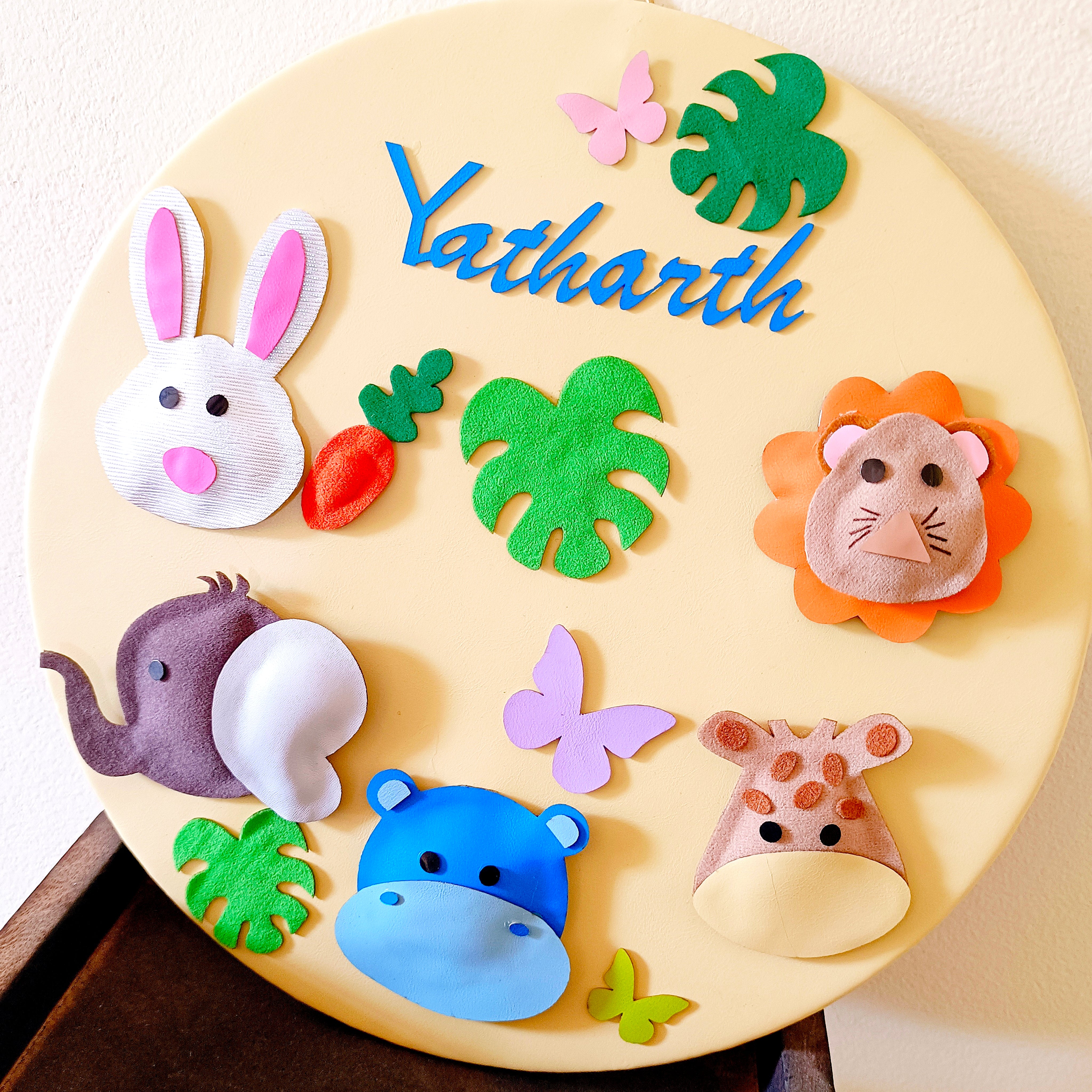 Jungle Theme Wall Hanging