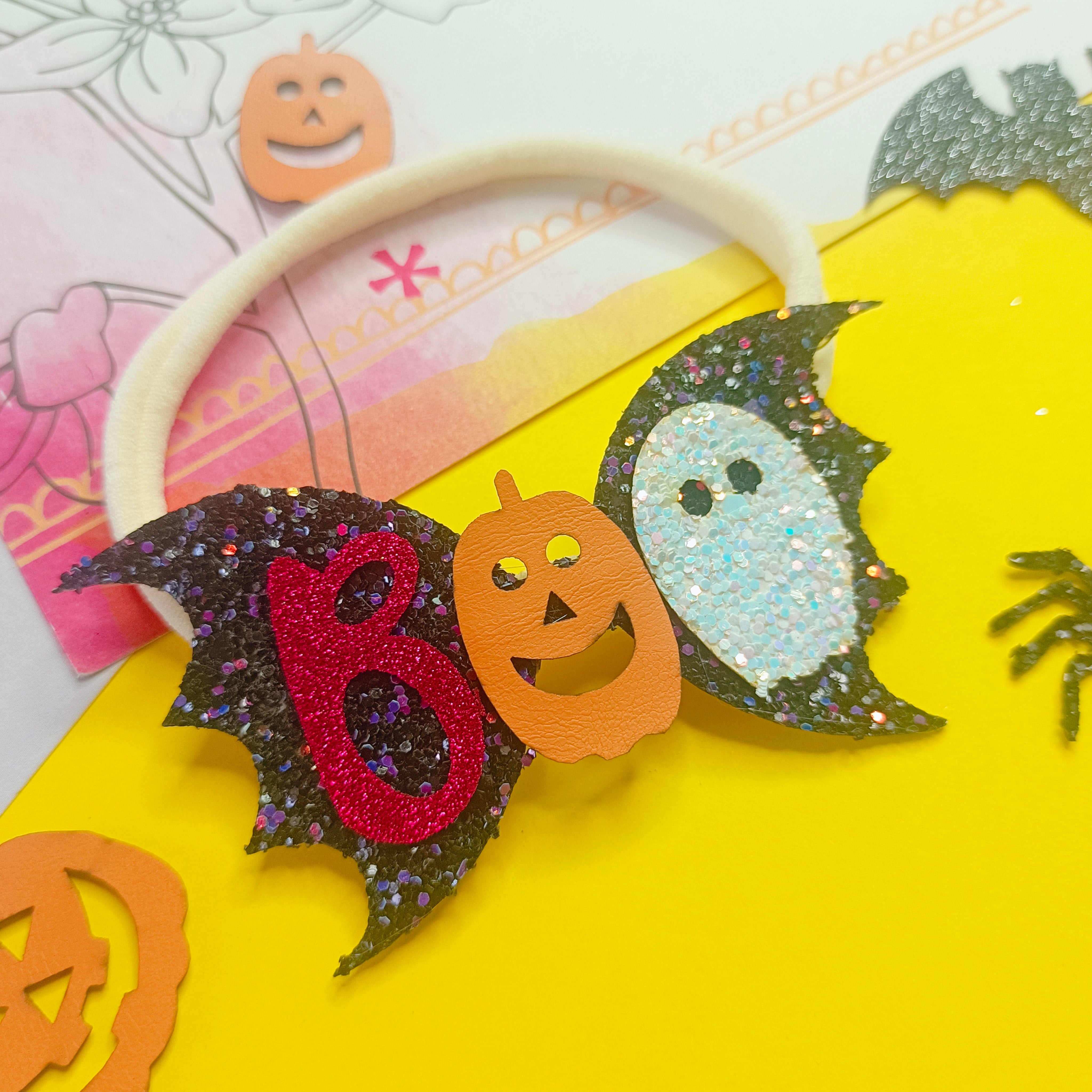 Halloween BOO Soft Headband