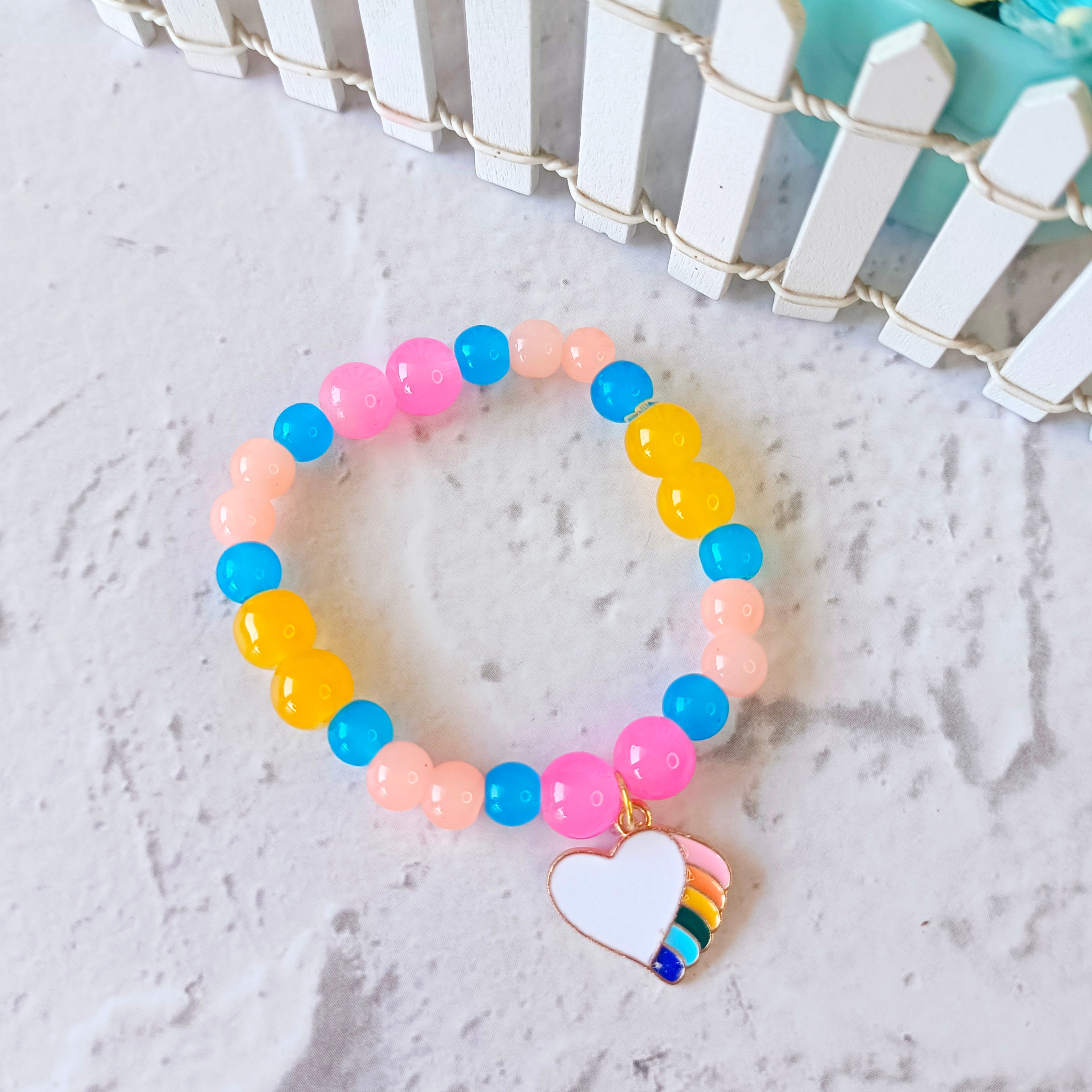 #KidsCharmBracelets #CharmBraceletsForKids #CustomKidsJewelry #CuteKidsBracelets #PersonalizedCharmBracelets #KidsJewelryTrends #GiftForKids #BraceletsForChildren #KidsJewelry #HandmadeKidsBracelets #UniqueBraceletsForKids #BirthdayGiftsForKids #CustomizableBracelets #GirlsCharmBracelets #KidsFashionAccessories
#Hearts #Rainbow #RainbowBracelet #RainbowCharm #RainbowCharmBracelet #HeartBracelet #HeartCharm #HeartCharmBracelet #RainbowHeartsCharmBracelet #ColorfulKidsBracelet #HeartJewelry #CharmBraceletsFor
