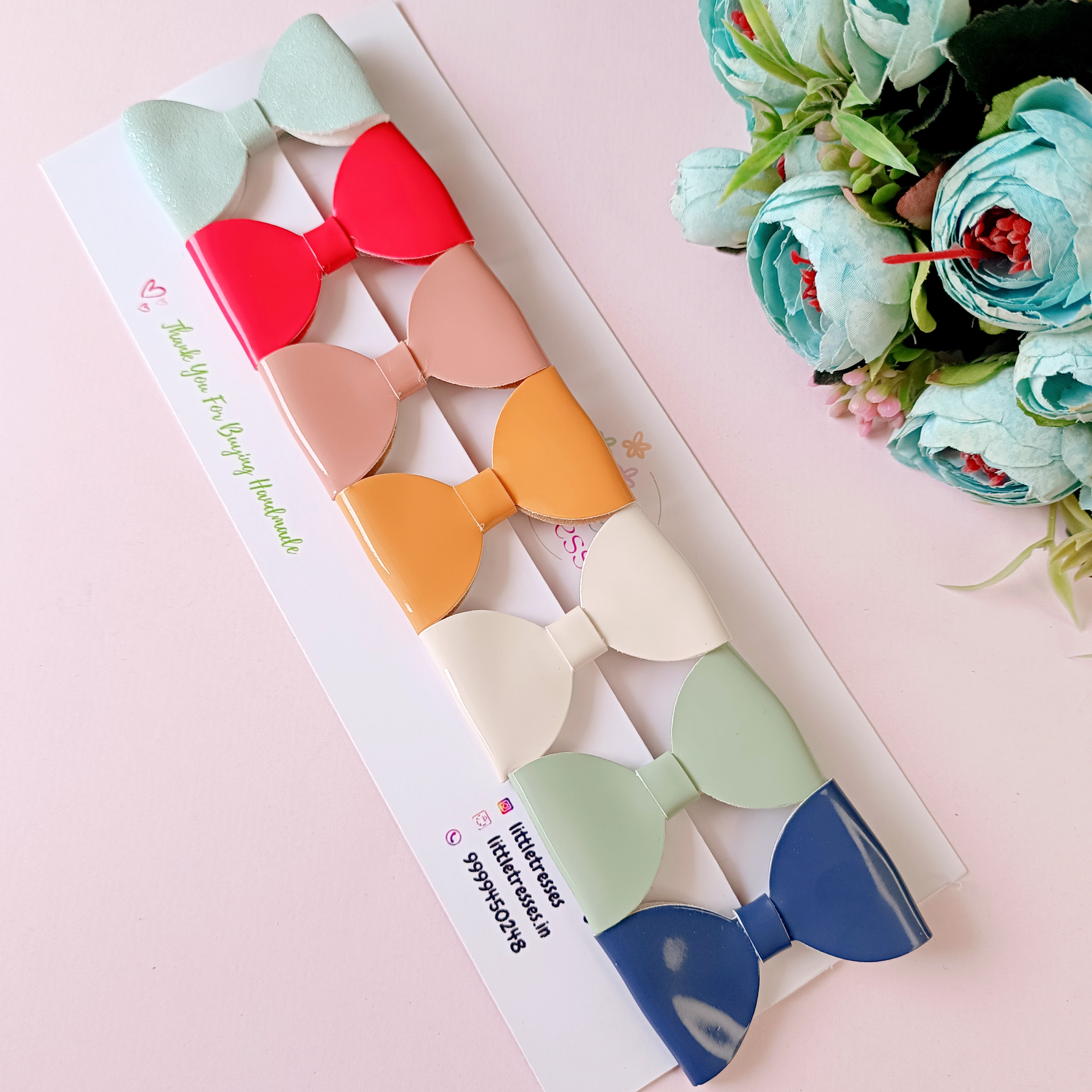 Combo of 7 Clips - Glossy