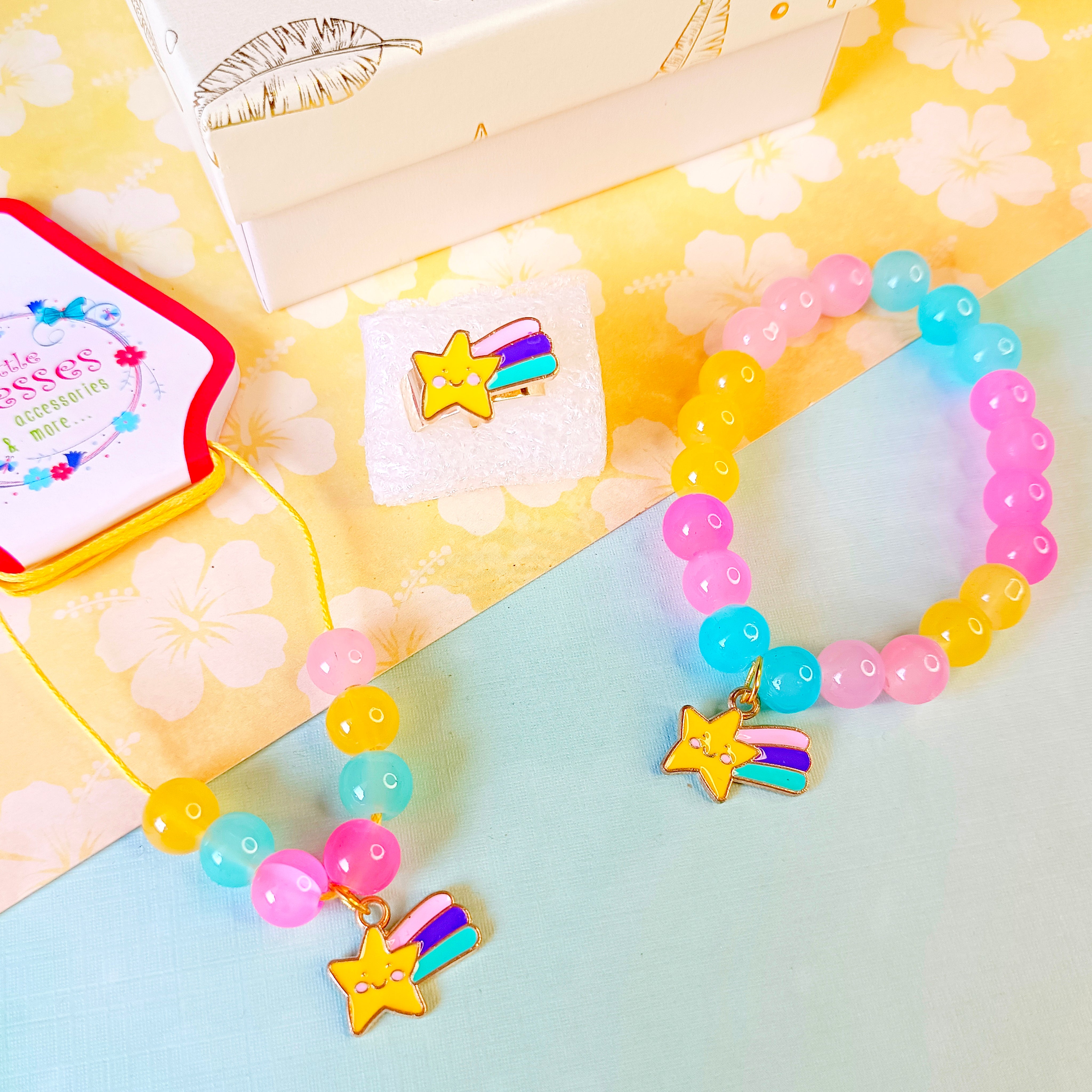 Cosmic Glow Shooting Star Jewelry Gift Box