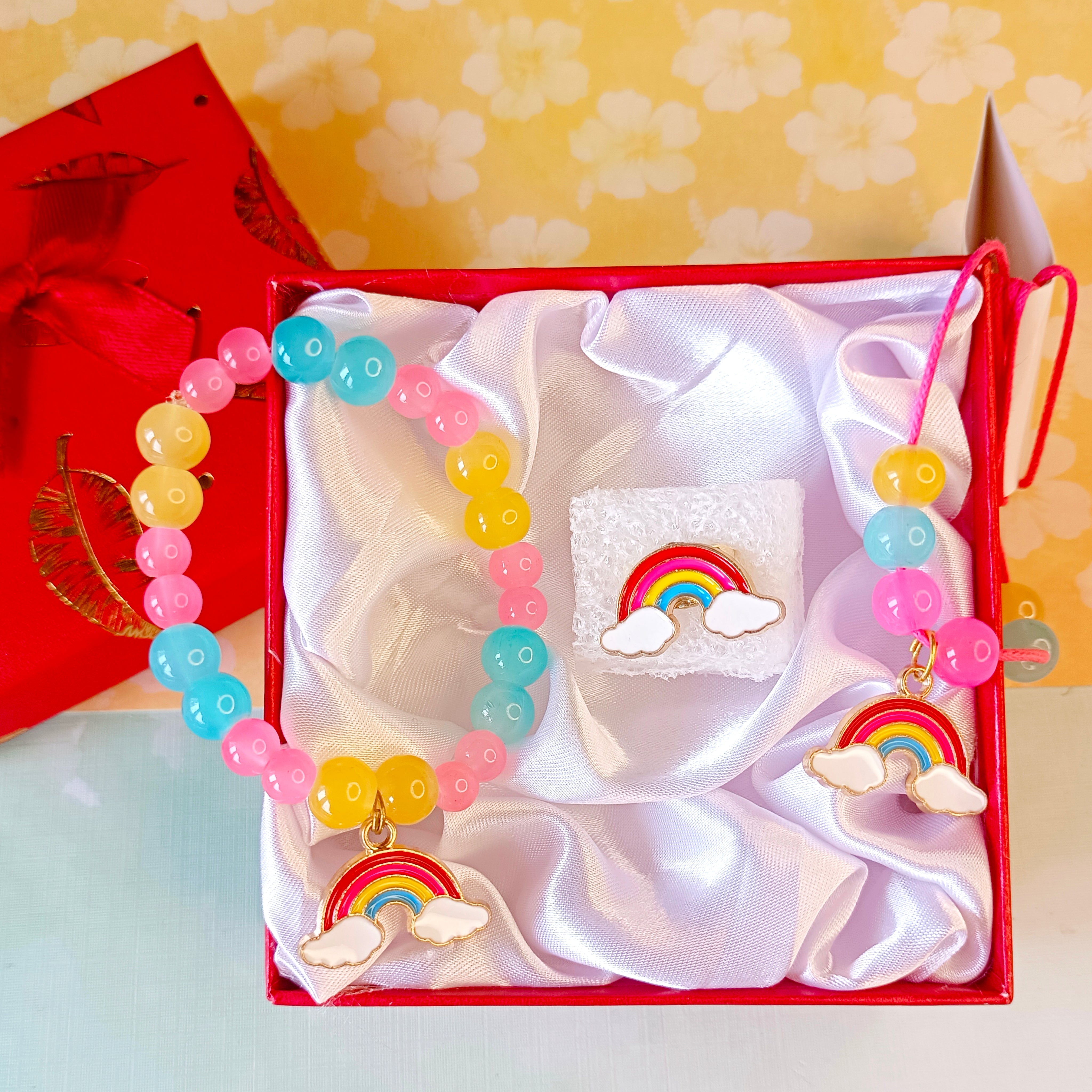 Rainbow Sparkle Jewelry Gift Box