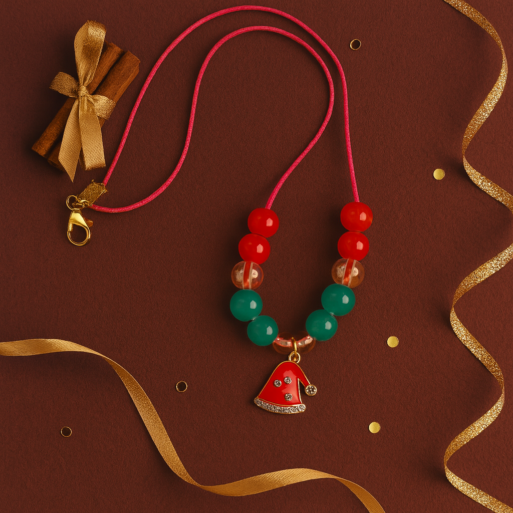 Christmas Cap Charm Pendant