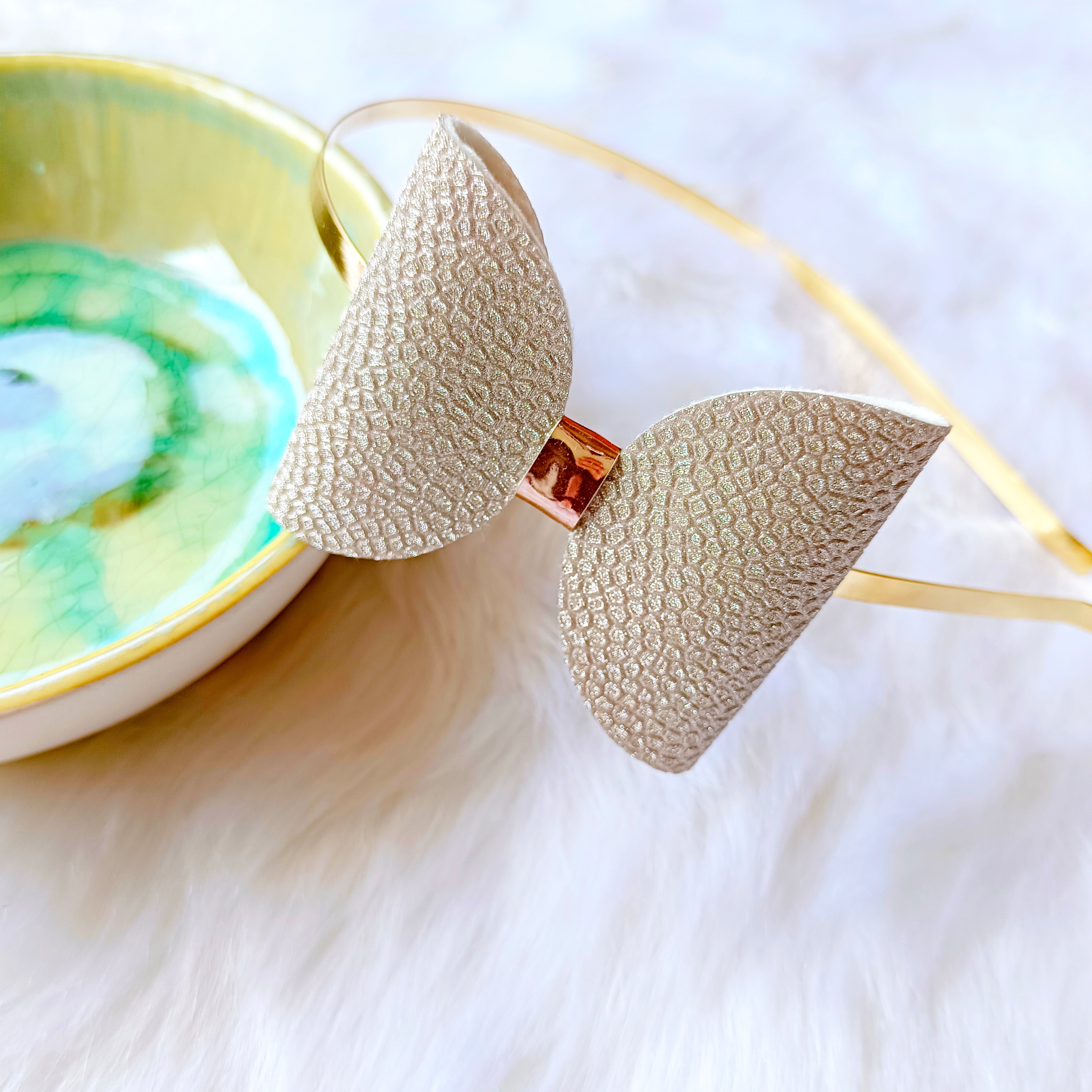 Golden Droplets Headband