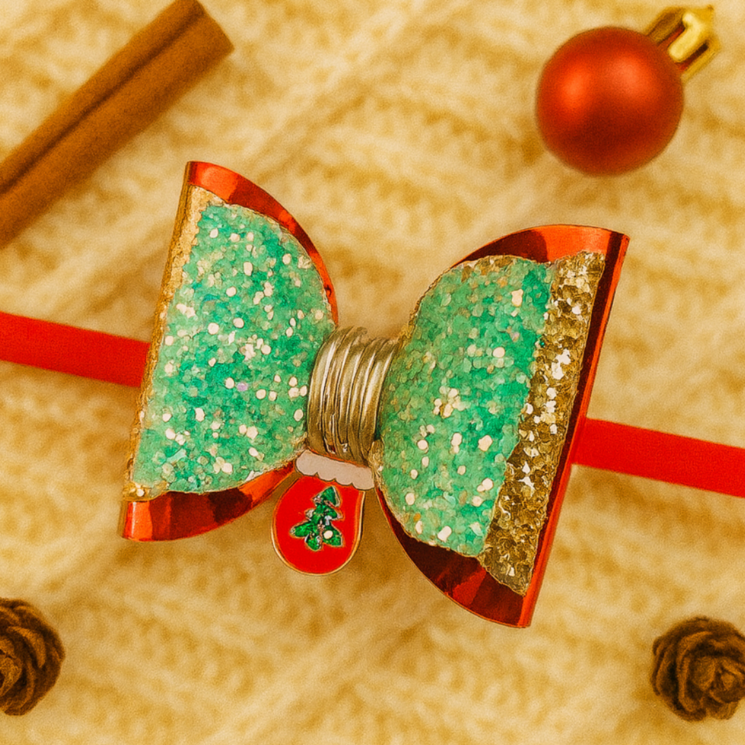 Christmas Glove Charm Soft Stretchable Headband