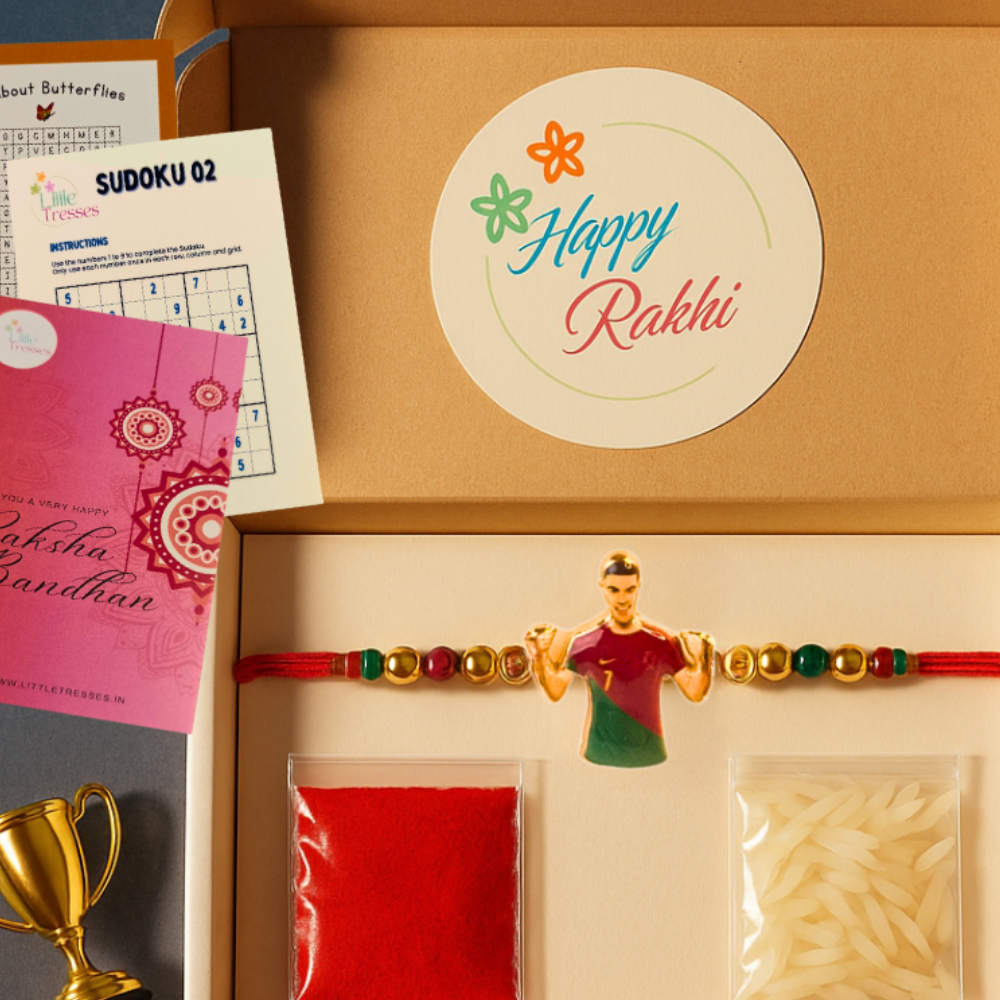 RONALDO Personalized Rakhi Box