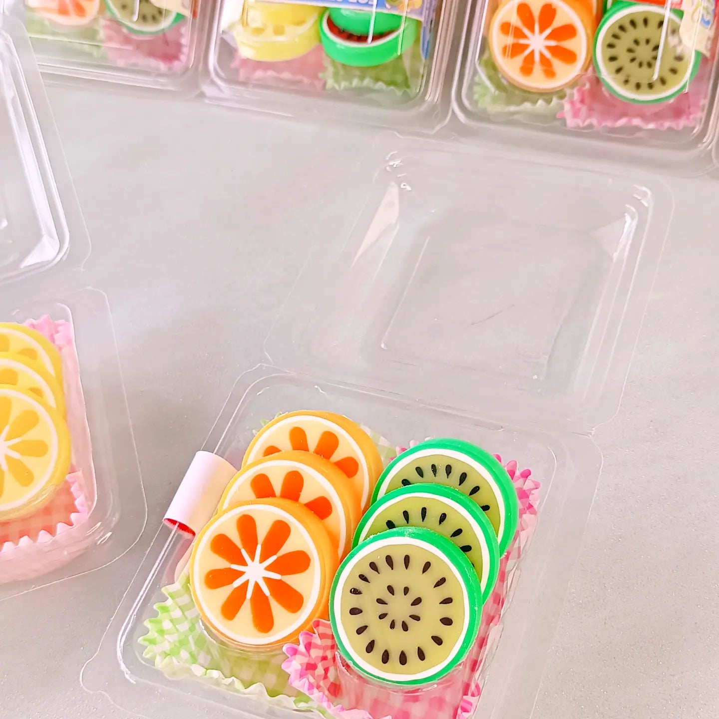 Fruit Salad Eraser Set