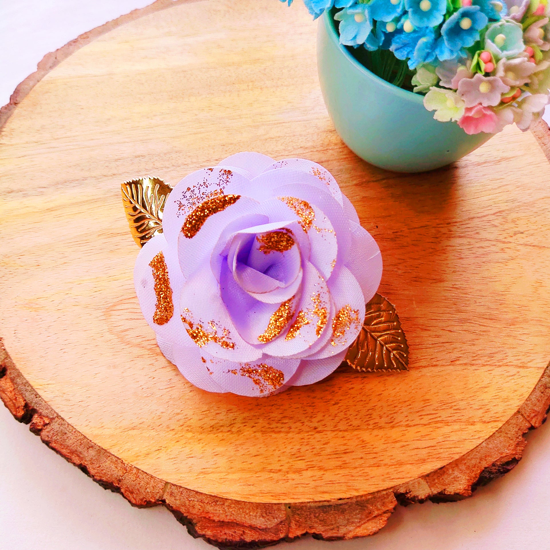 Rose Flower Clip