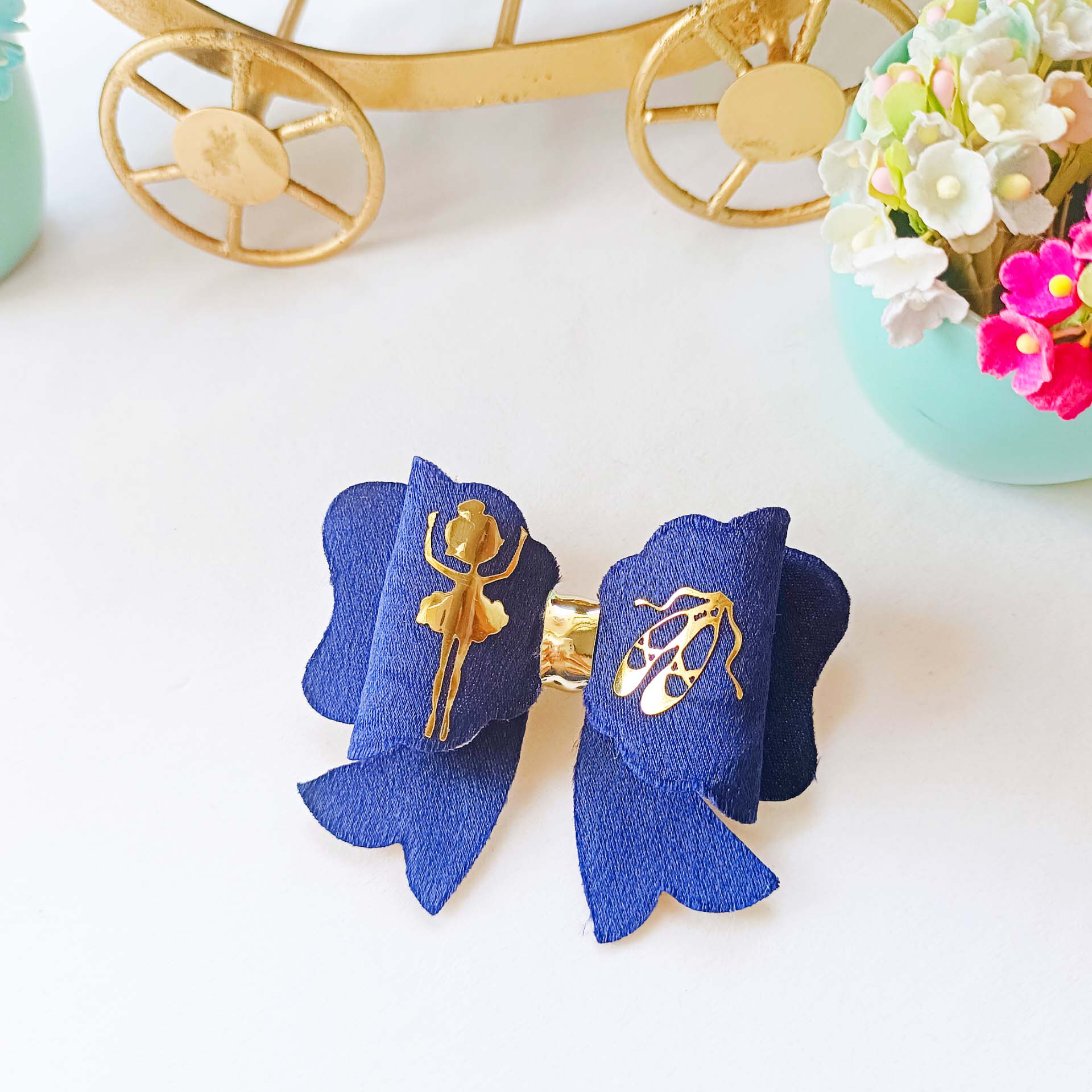Ballerina Alligator Clip - Blue