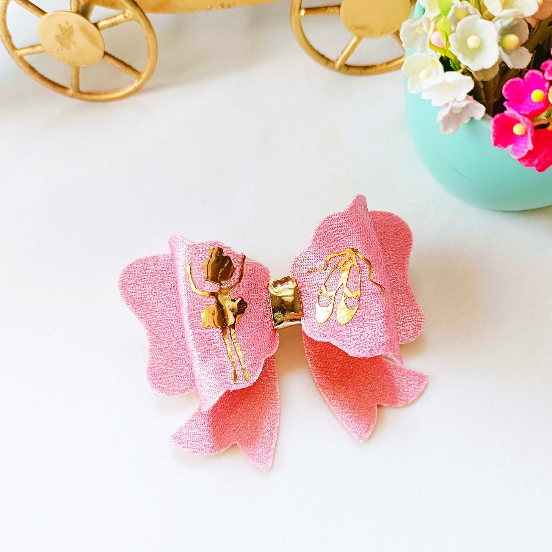 Ballerina Alligator Clip - Light Pink