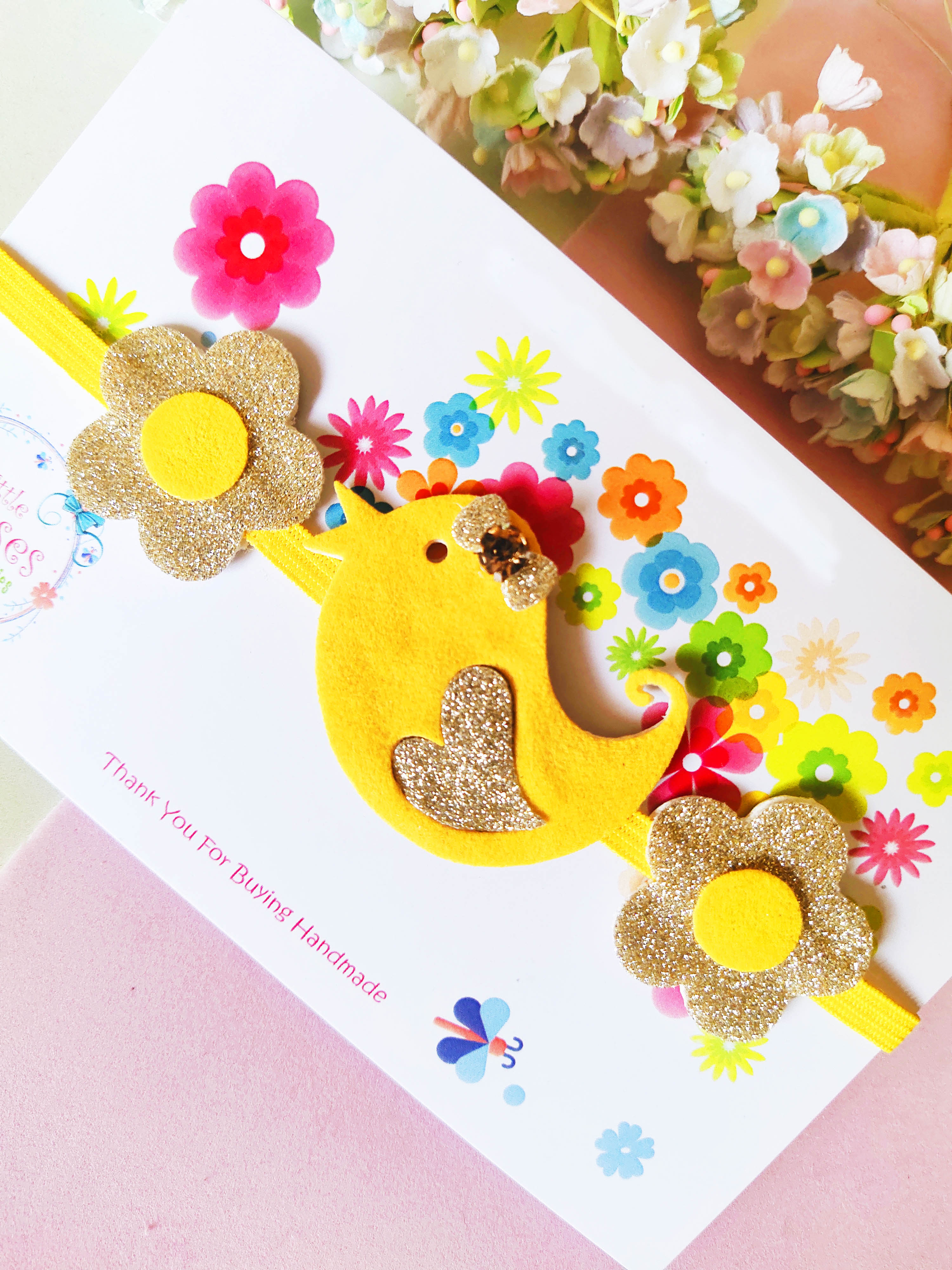 Little Birdie in the Garden - Yellow