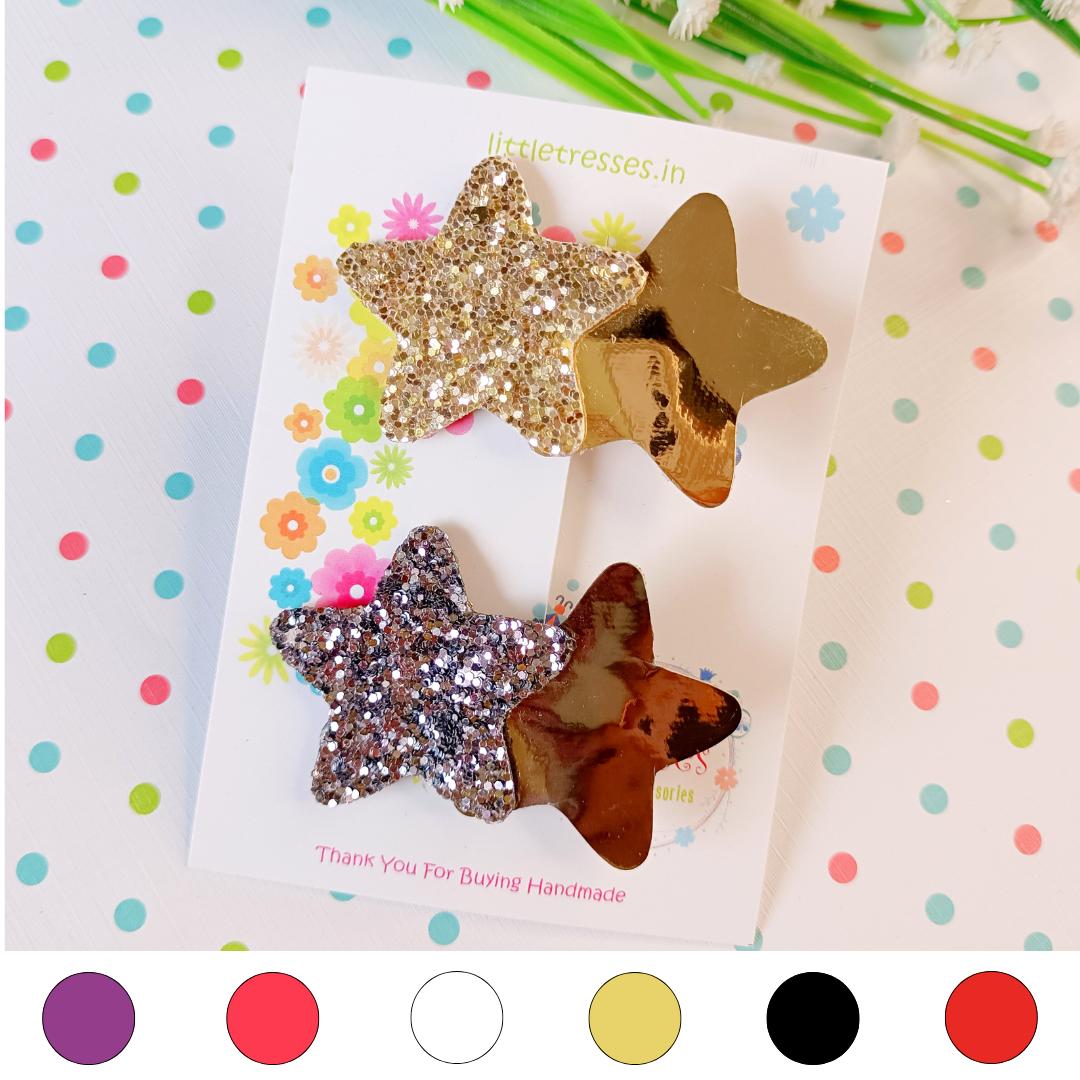 Combo of 2 Star Clips - 4 Combos