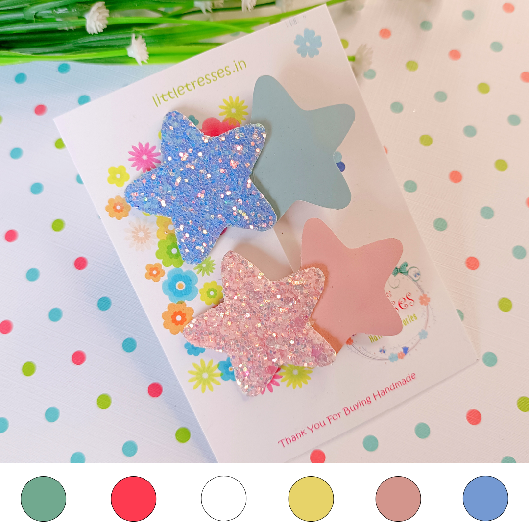 Combo of 2 Star Clips - 4 Combos