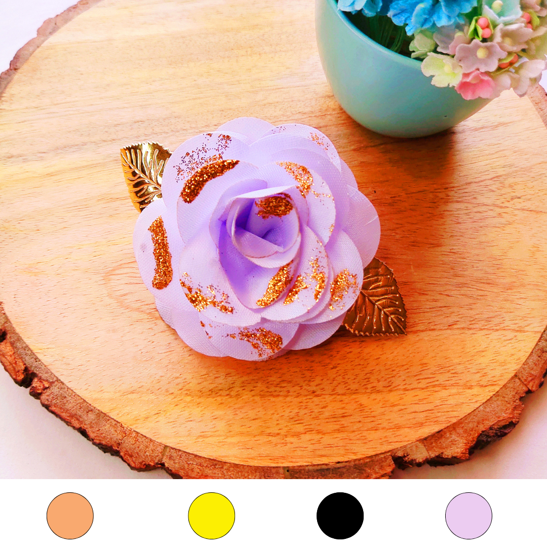 Rose Flower Clip