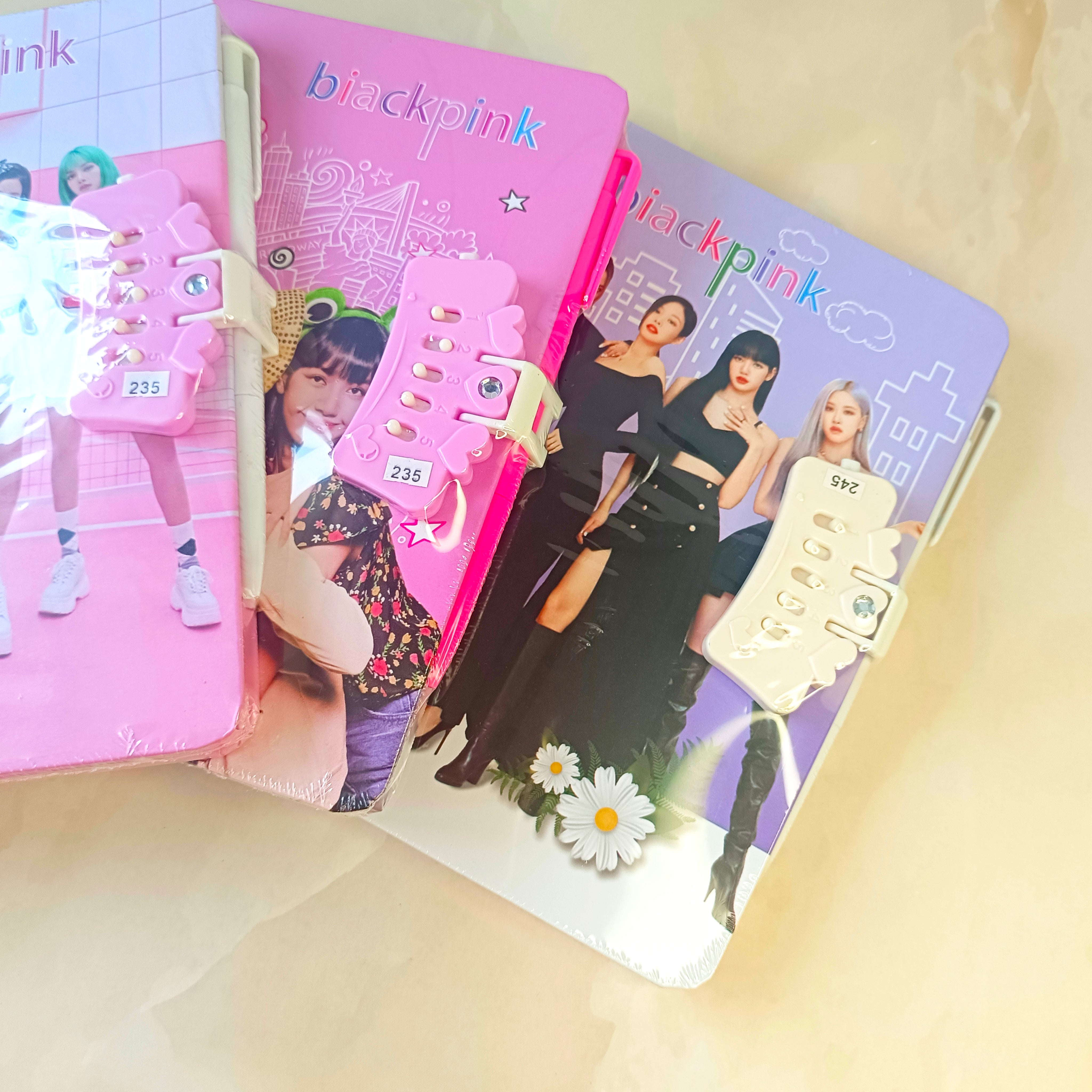 BlackPink Lock Diary