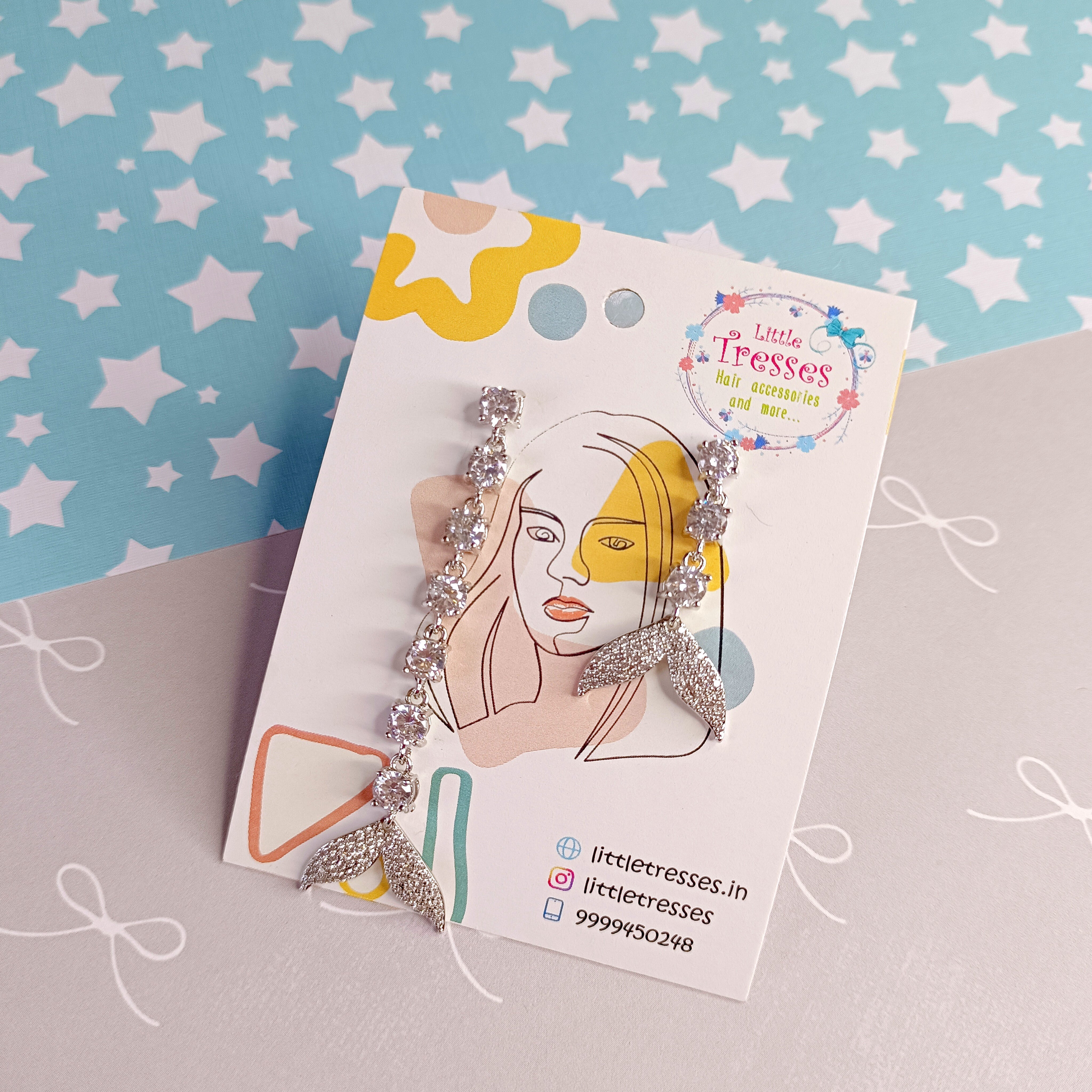 Uneven Mermaid Tail Earring