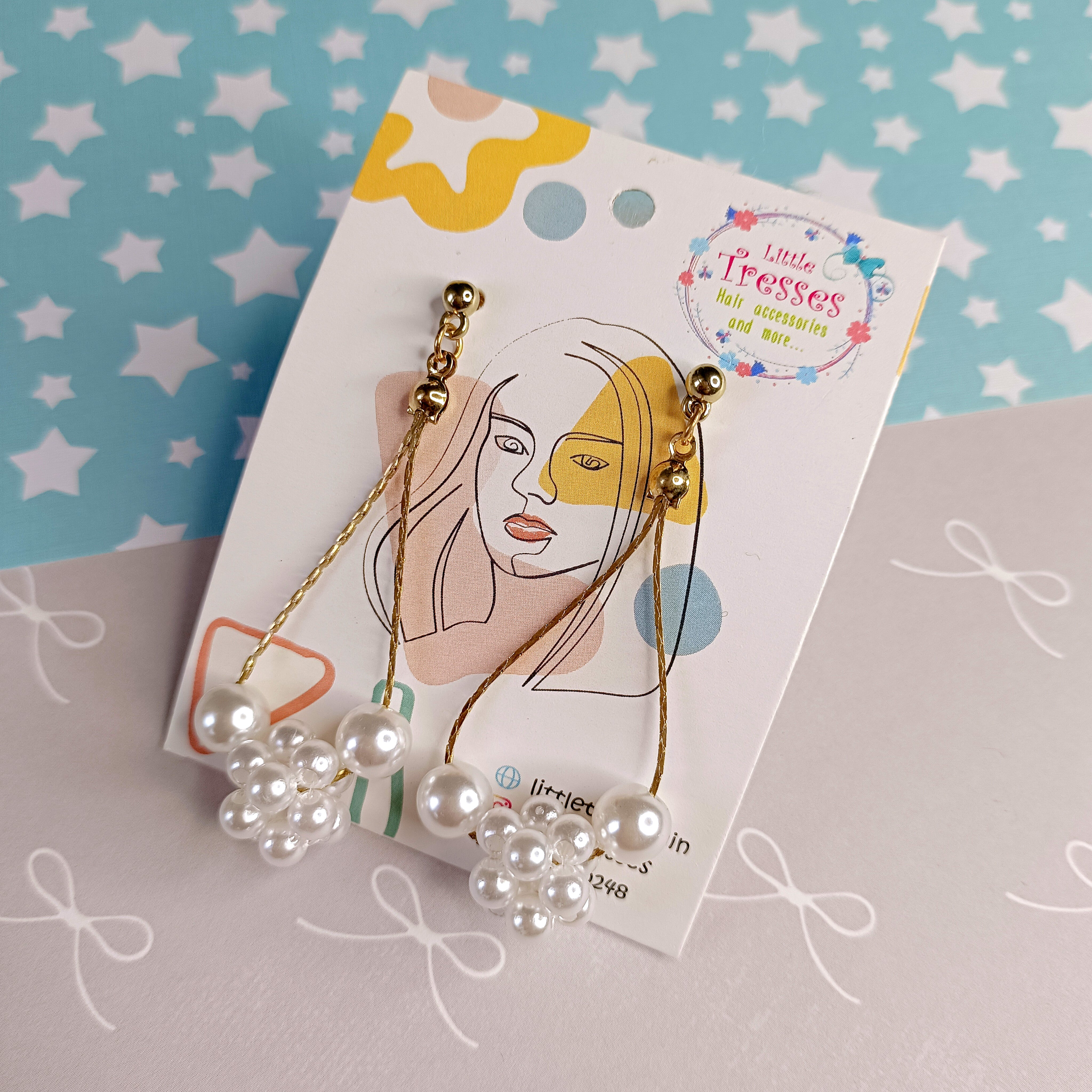 Bubble Pearl Earring