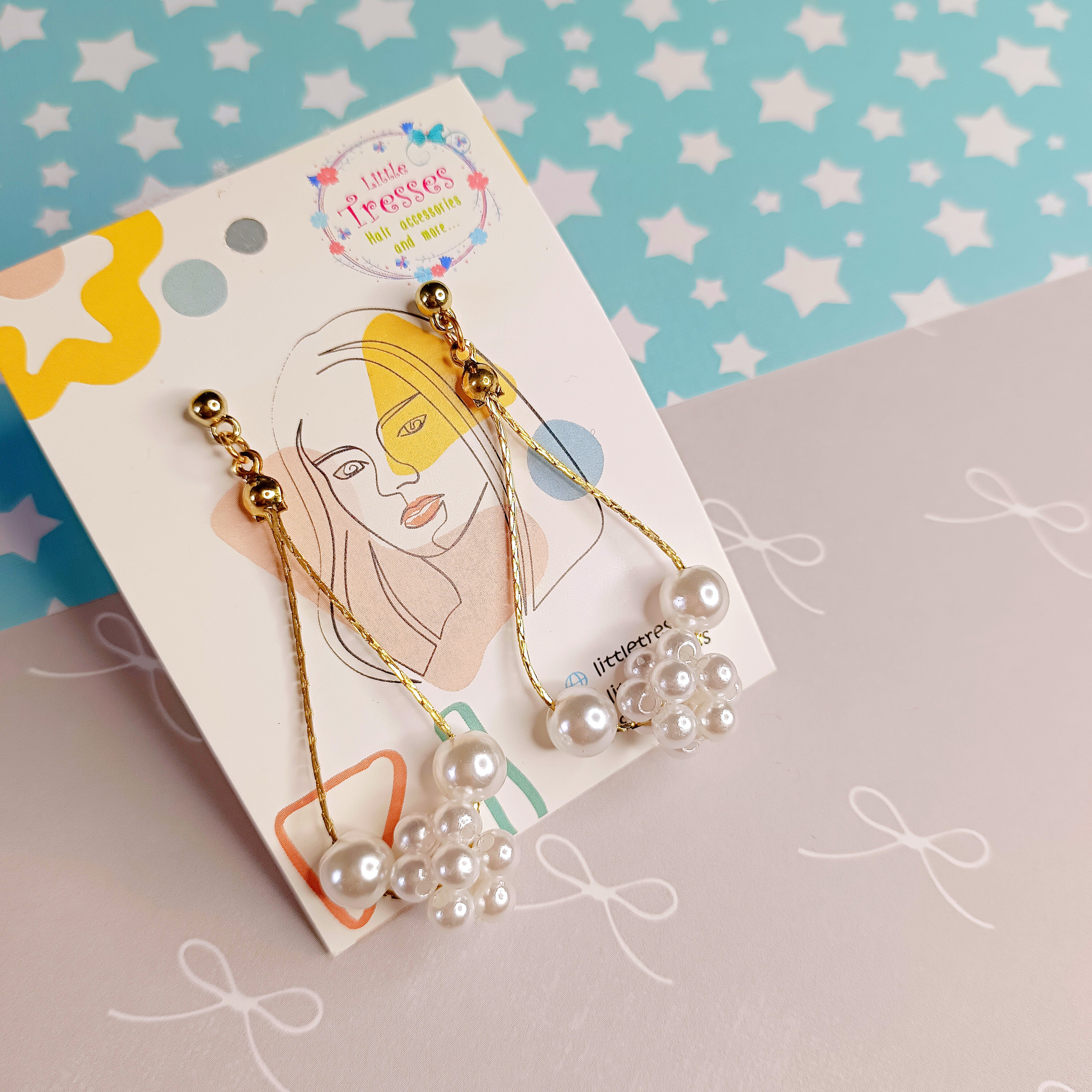 Bubble Pearl Earring