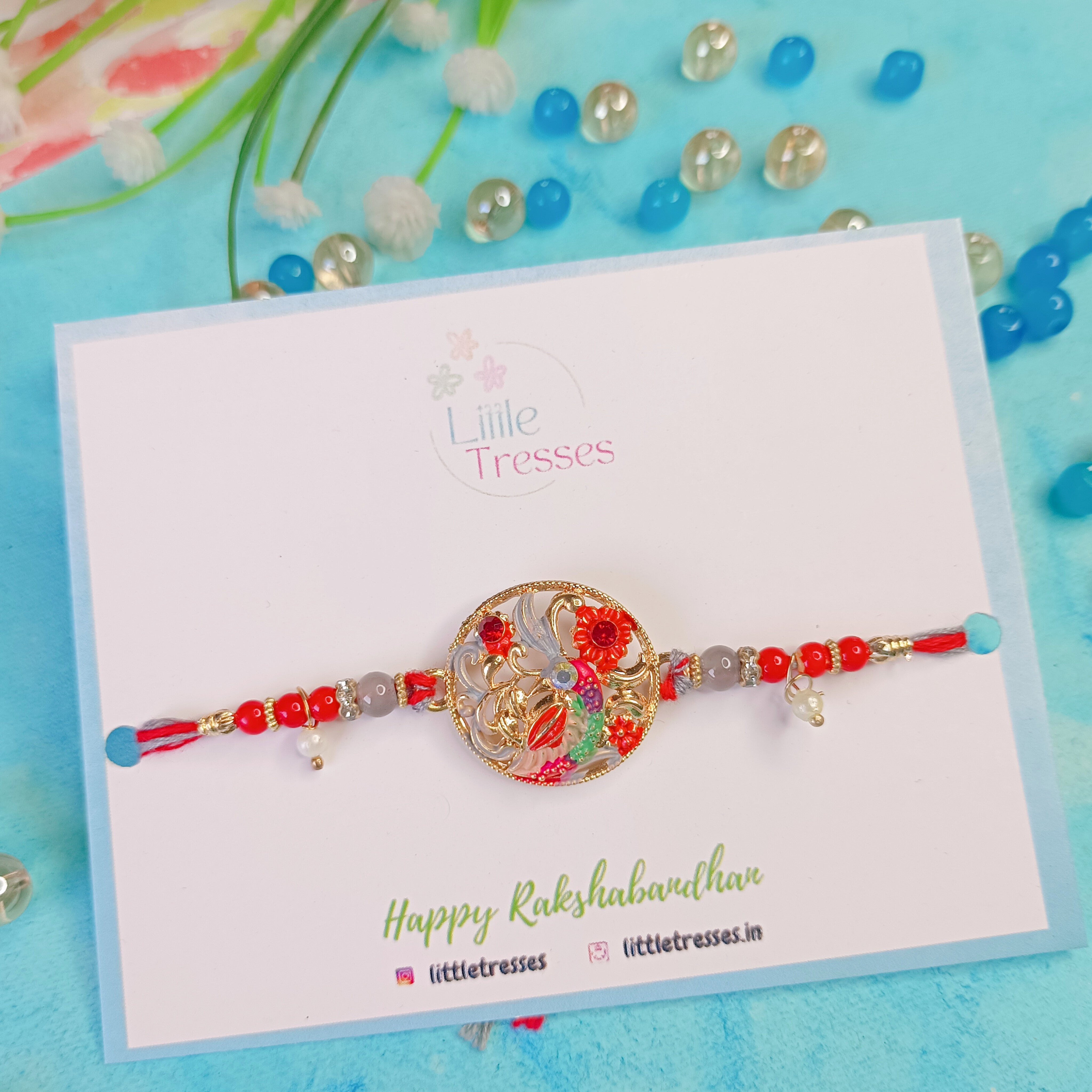 Designer Round Rakhi