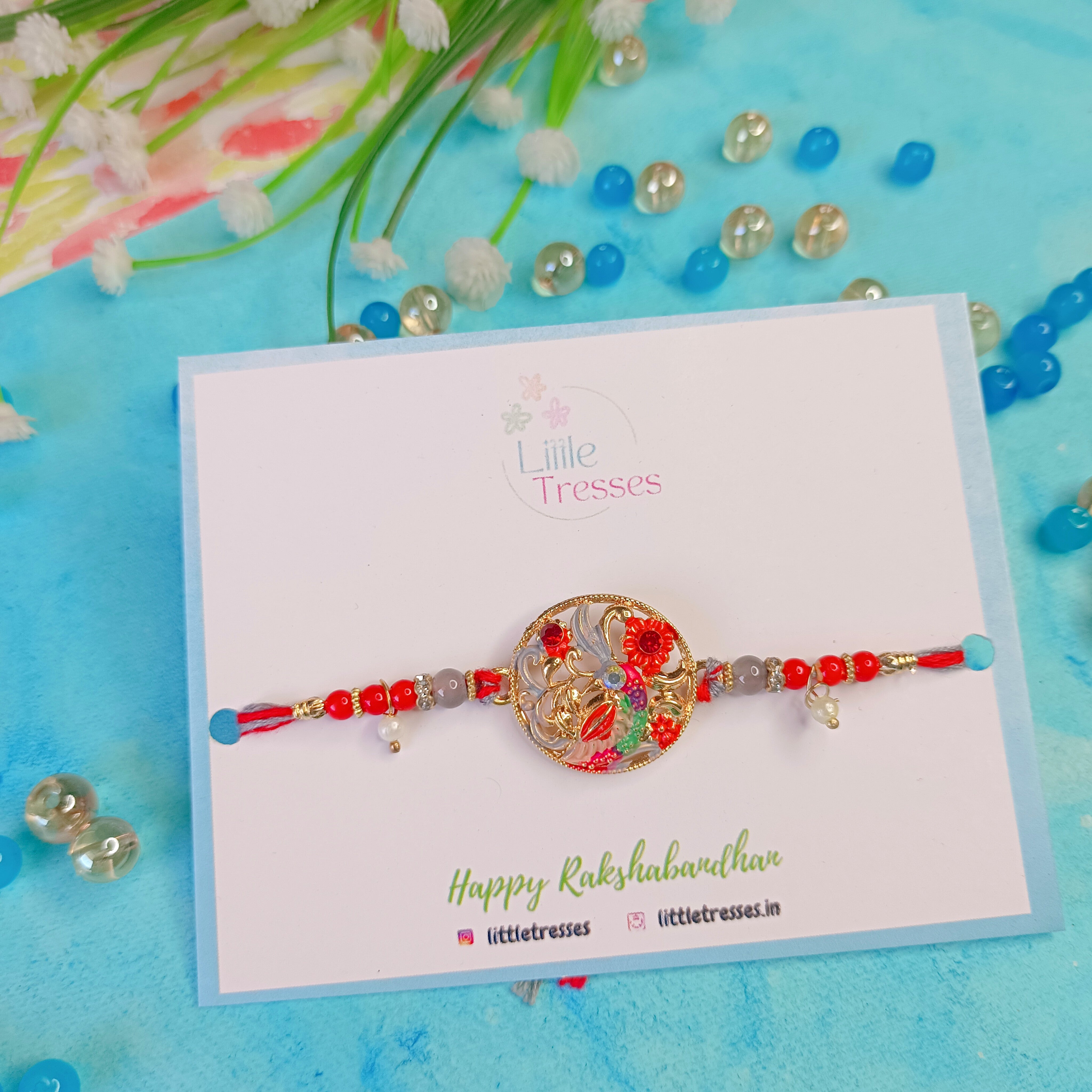 Designer Round Rakhi
