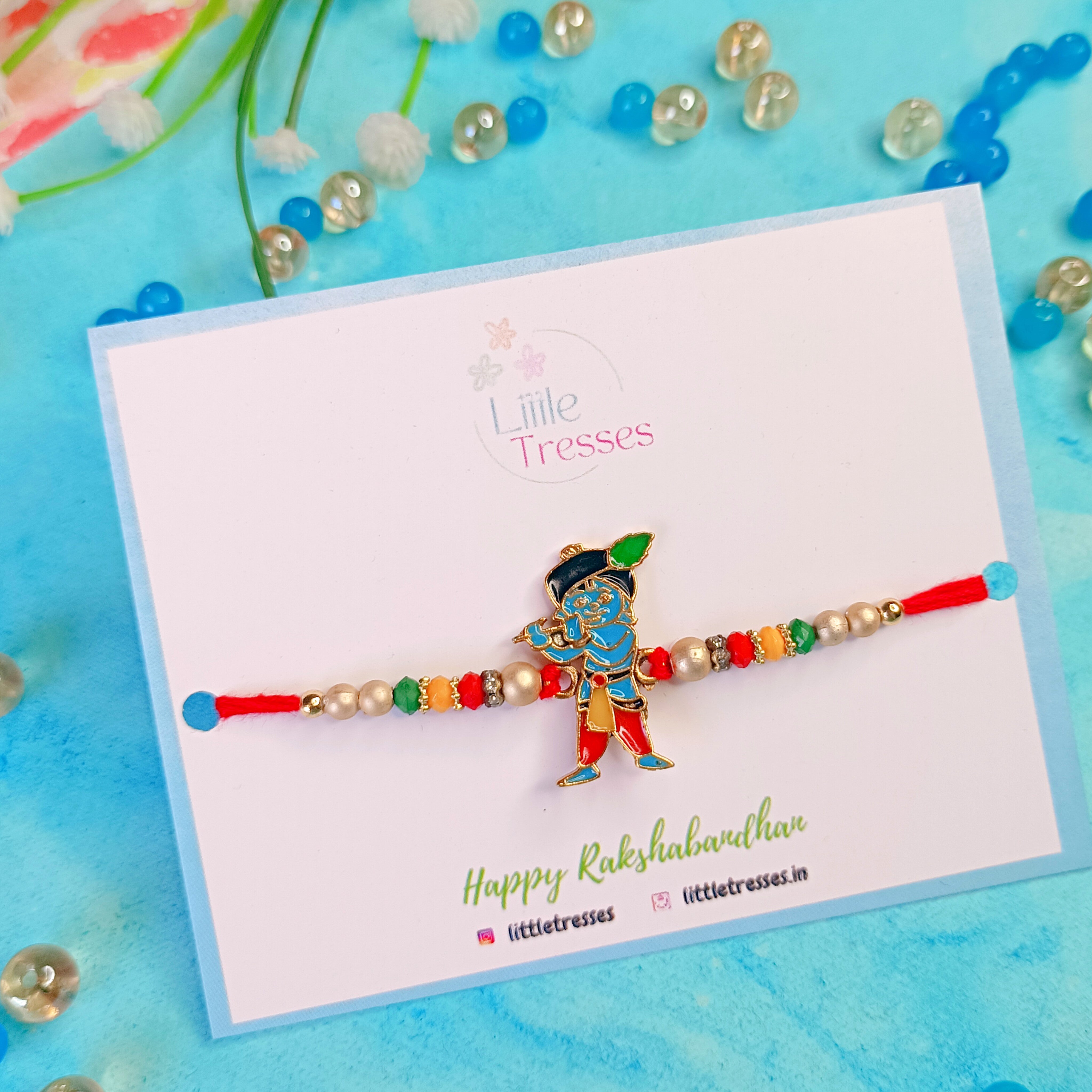 Krishna with Flute Rakhi