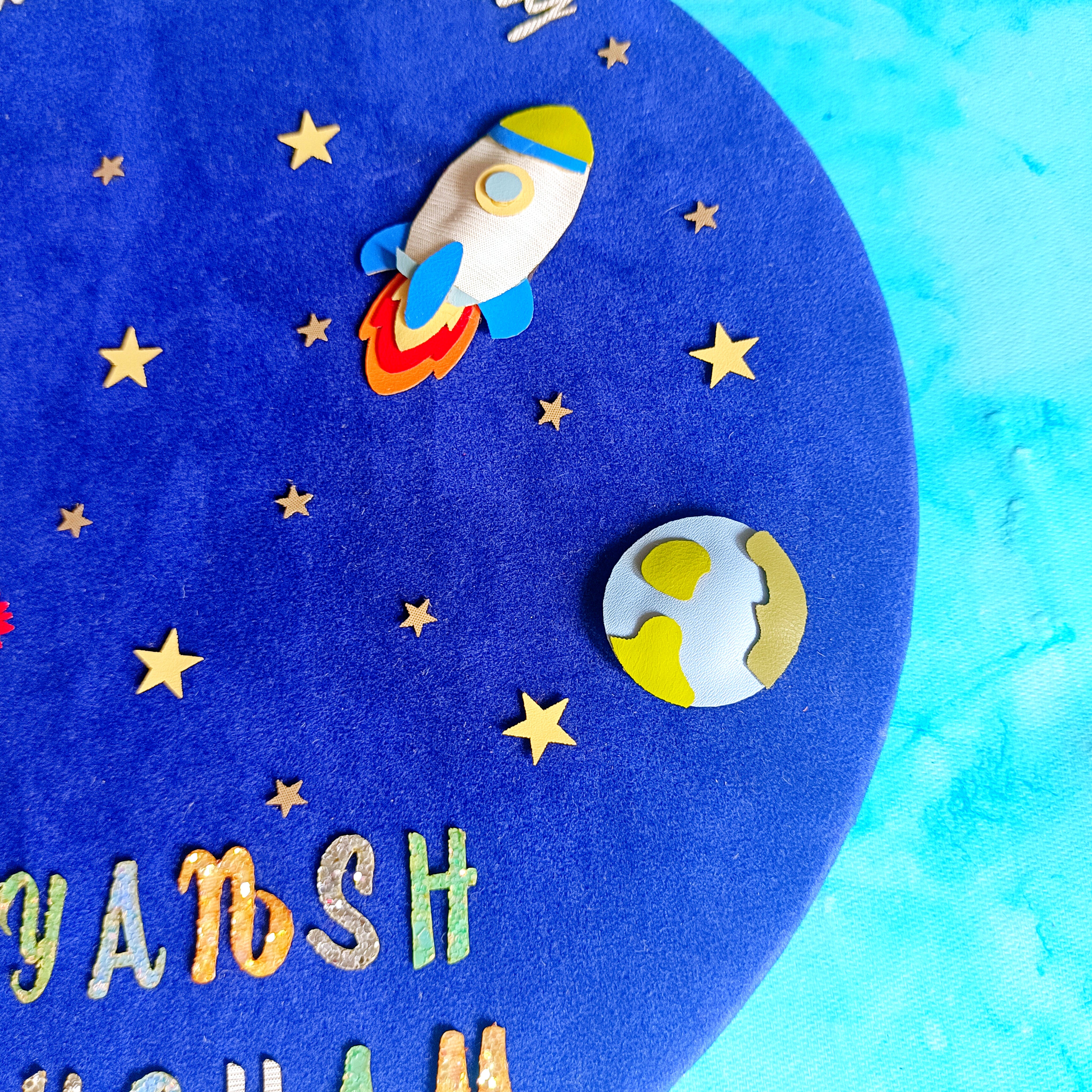 Cosmic Adventure - Astronaut Theme (Dark Blue)