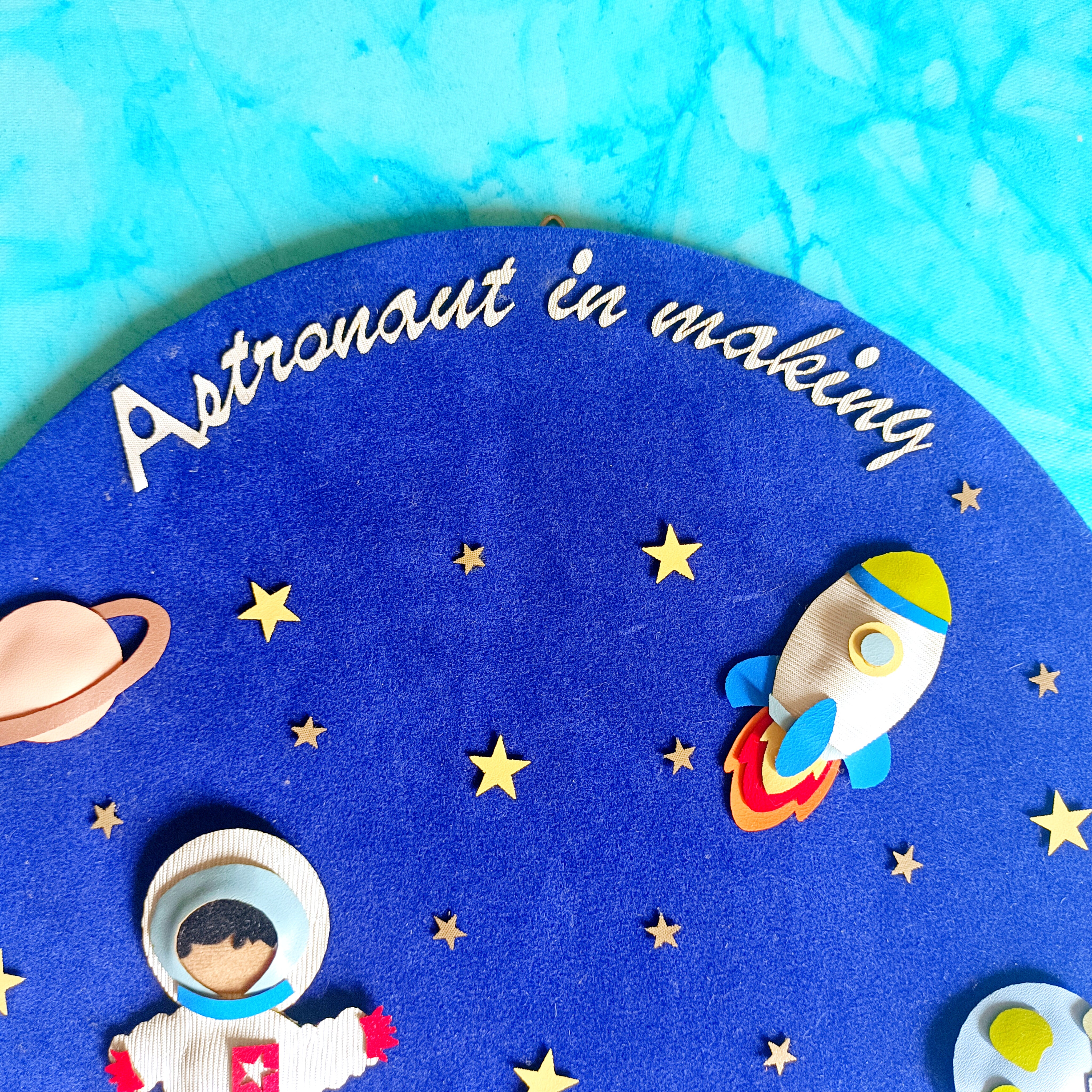 Cosmic Adventure - Astronaut Theme (Dark Blue)