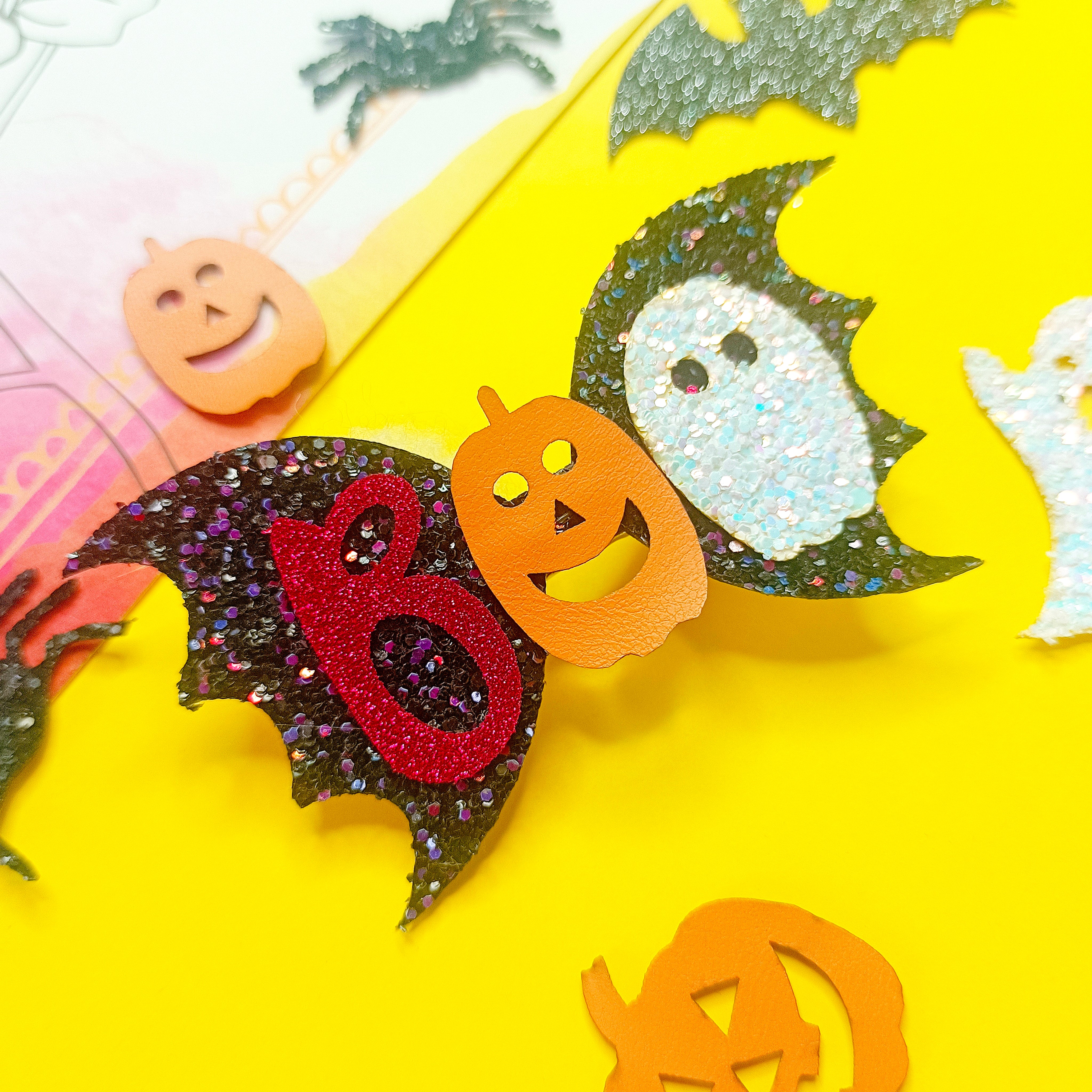 Halloween BOO Alligator Clip