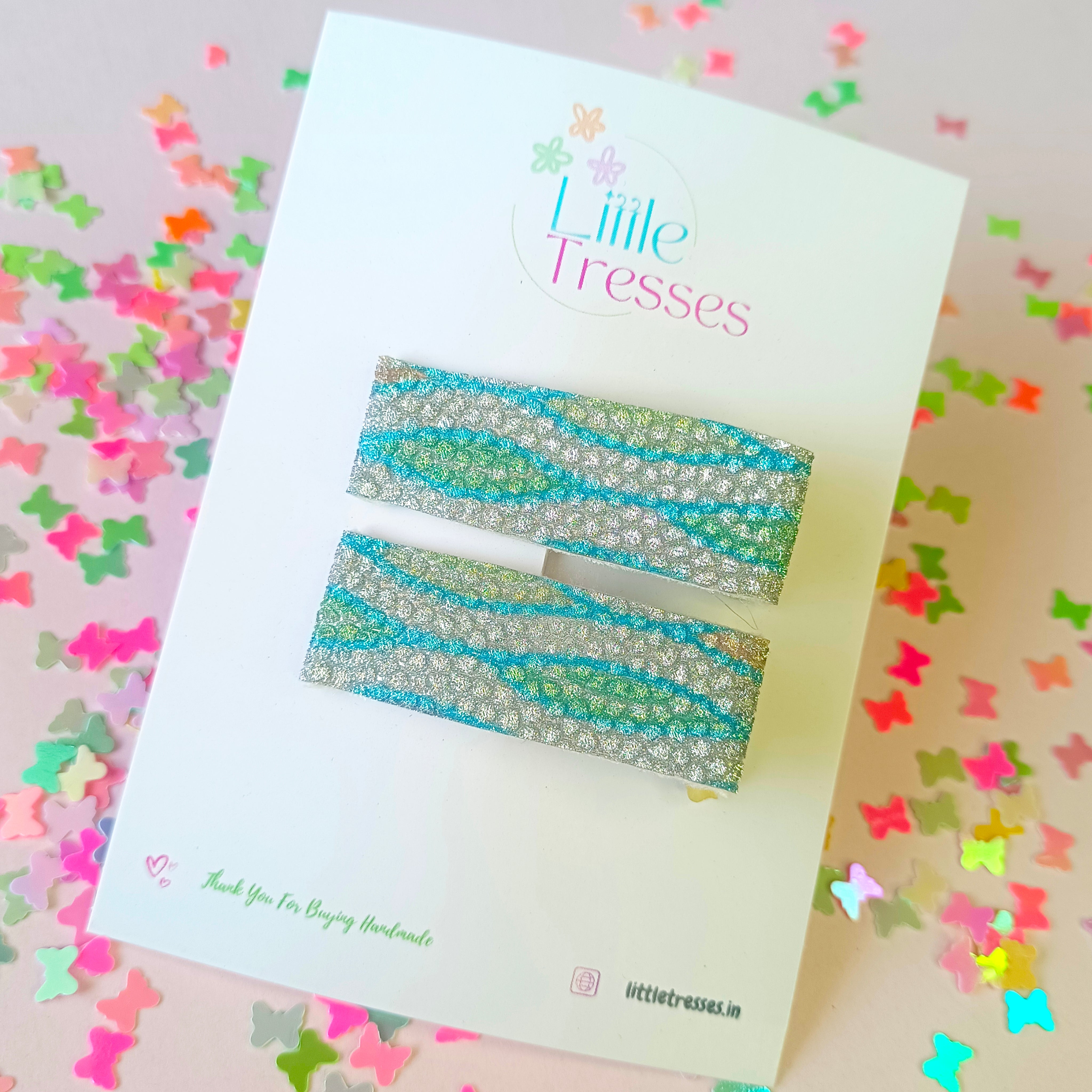 Shimmer Tide Alligator Clips - 3 Variants