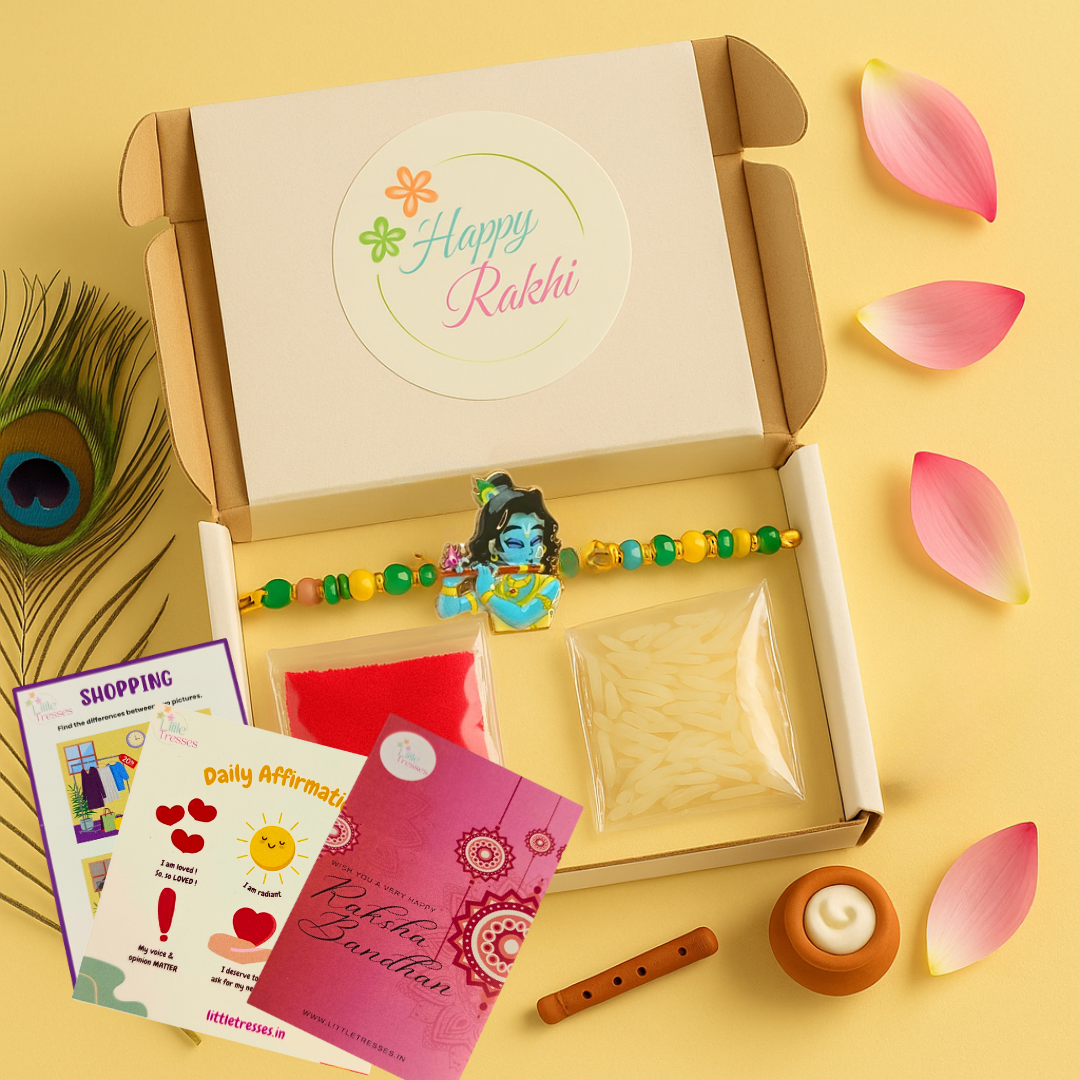 Krishna Flute Rakhi for Kids
