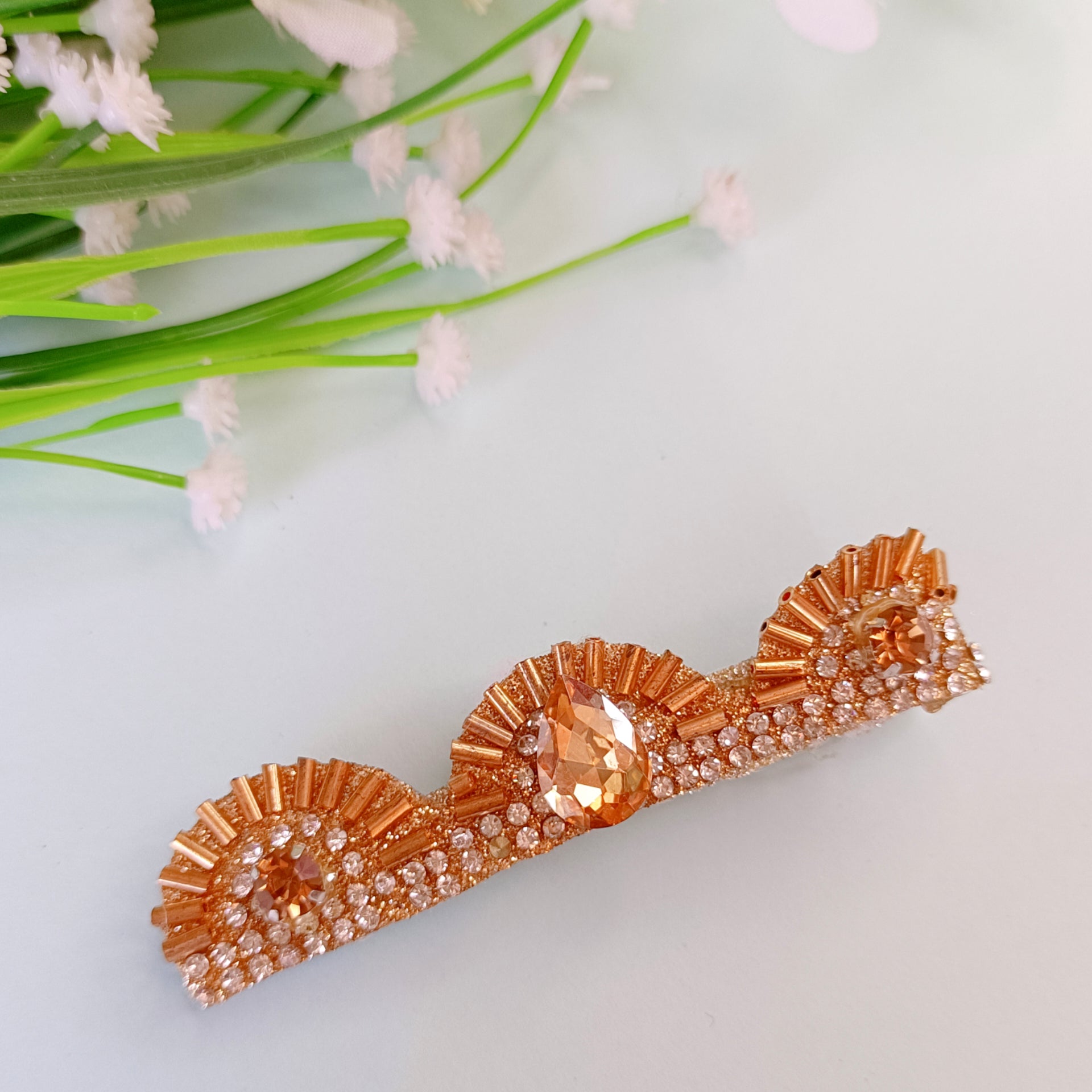 Rising Sun Fancy Alligator Clip - 3 Colors