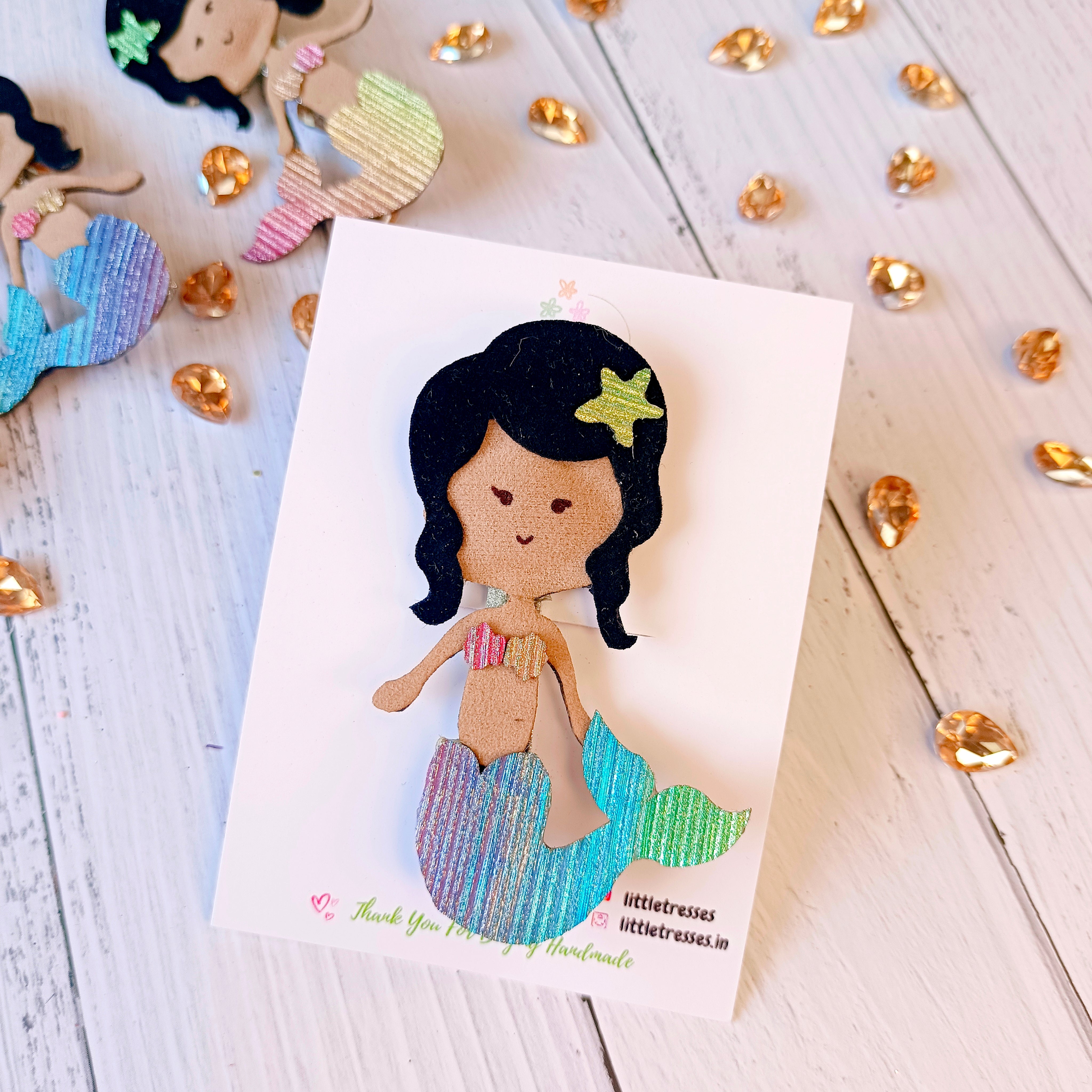 Mermaid Alligator Clip