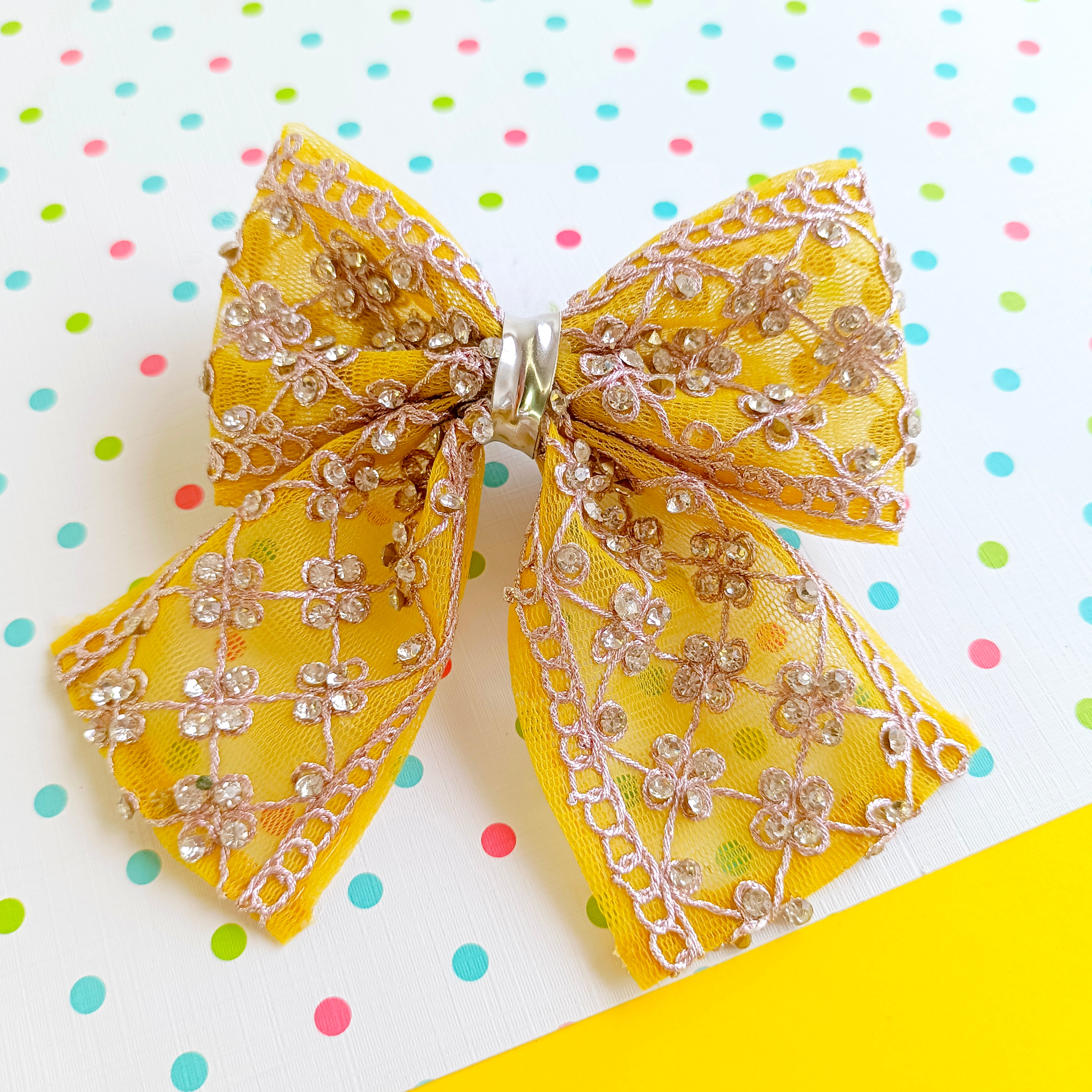 Zari Work Piggy Tail Collection - 3 Colors