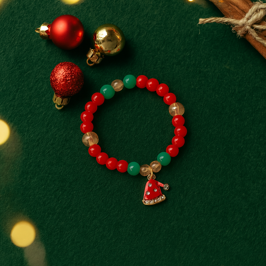 Christmas Cap Bracelet