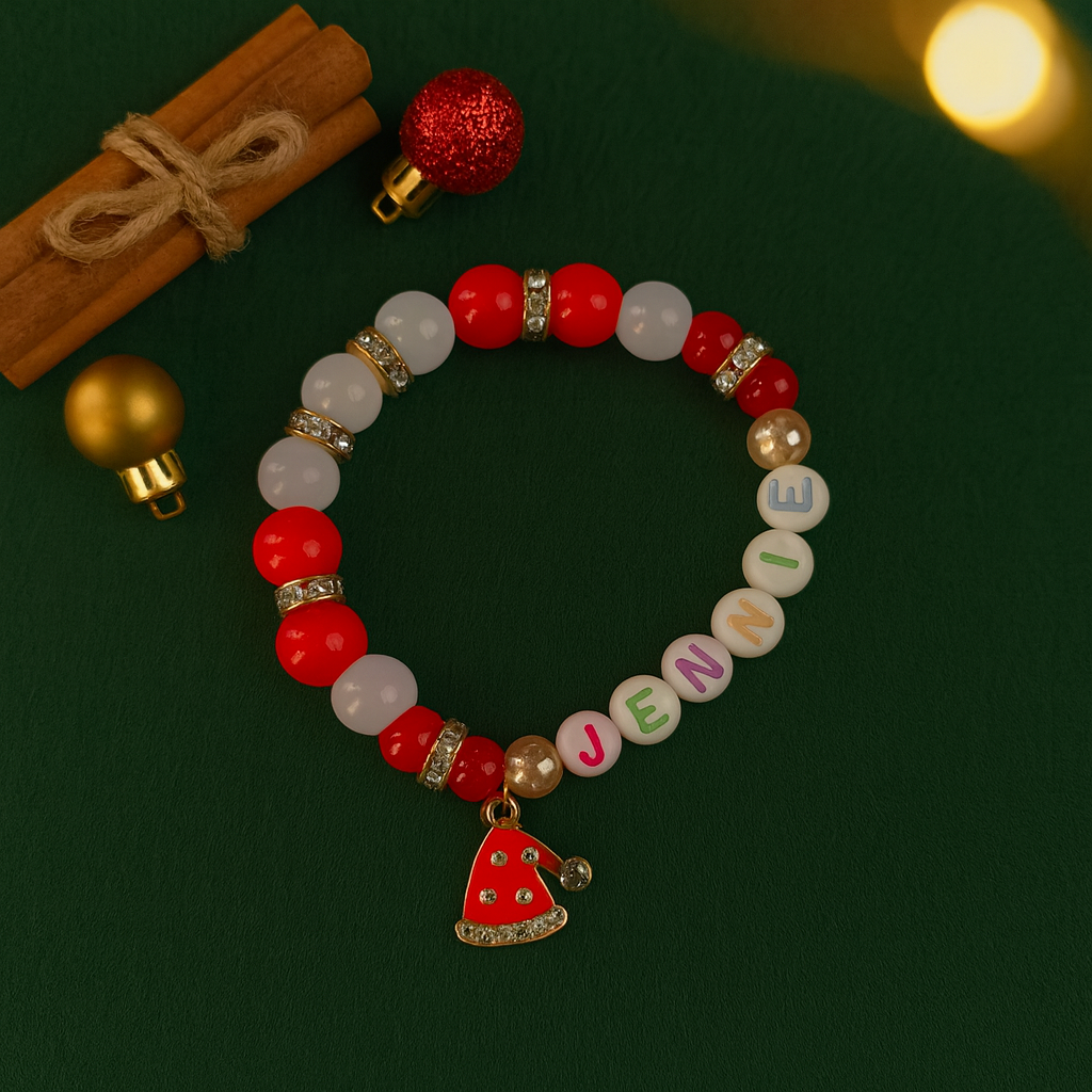 Christmas Cap Bracelet