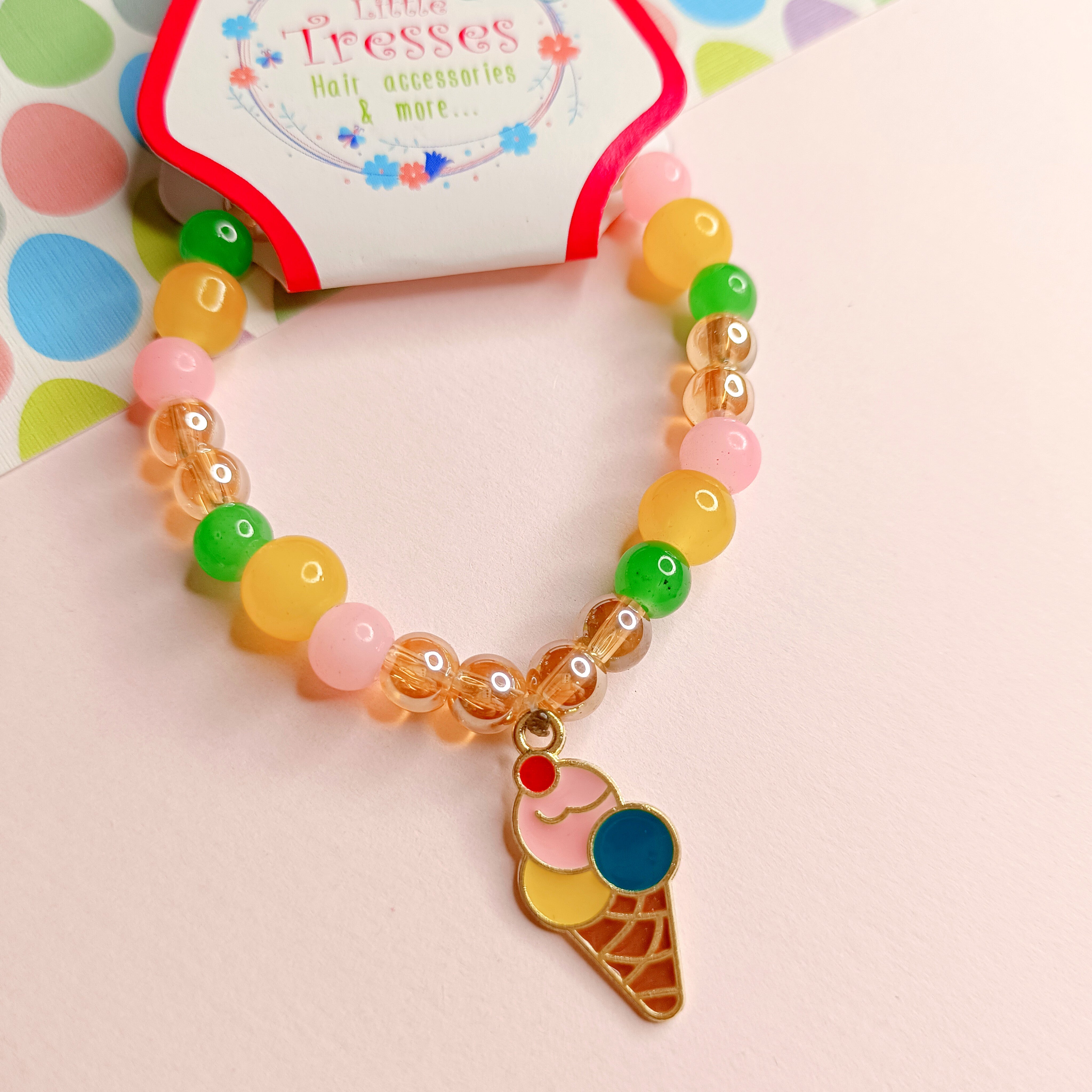 Ice Cream with 3 Scoops Bracelet