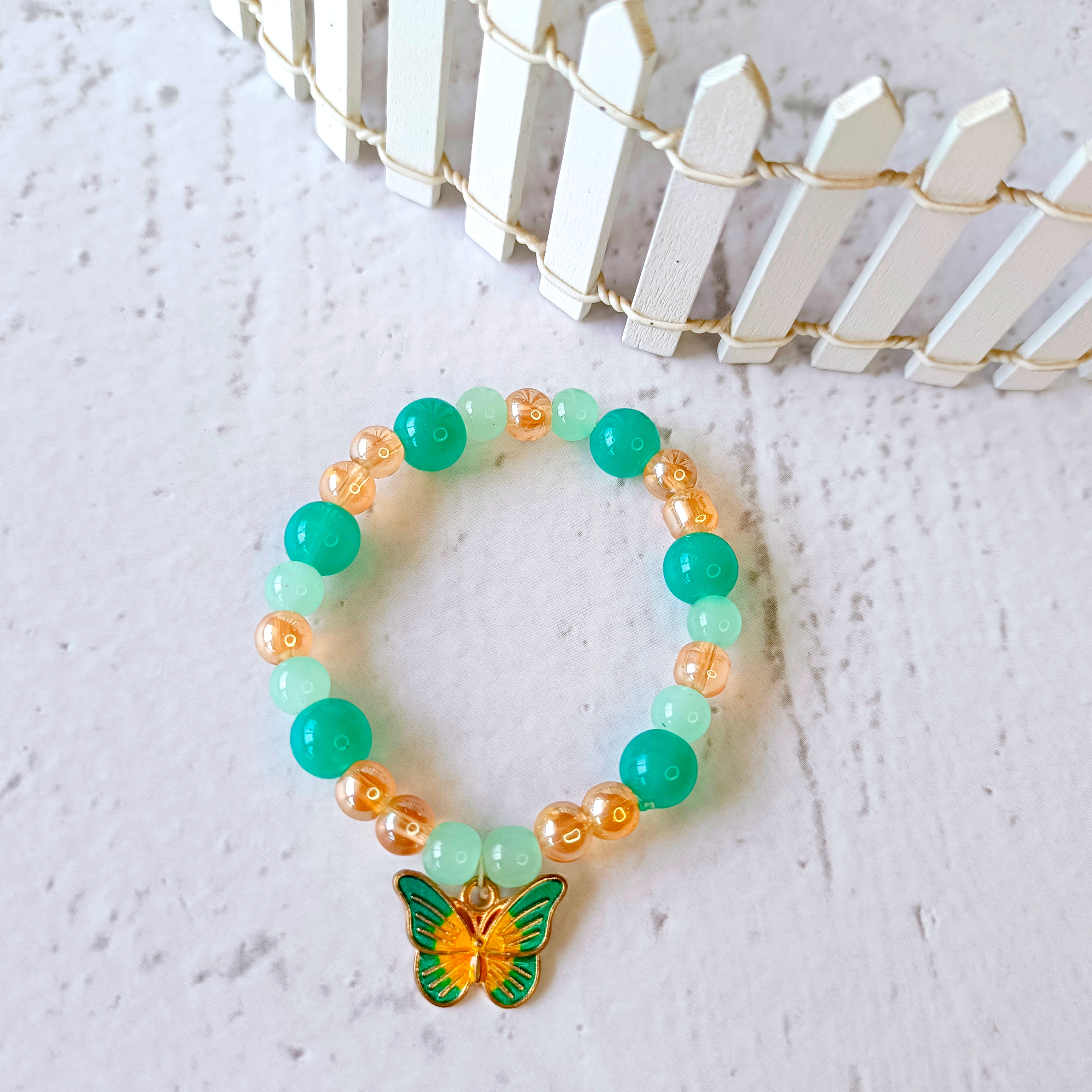 Butterfly Bracelet - Green
