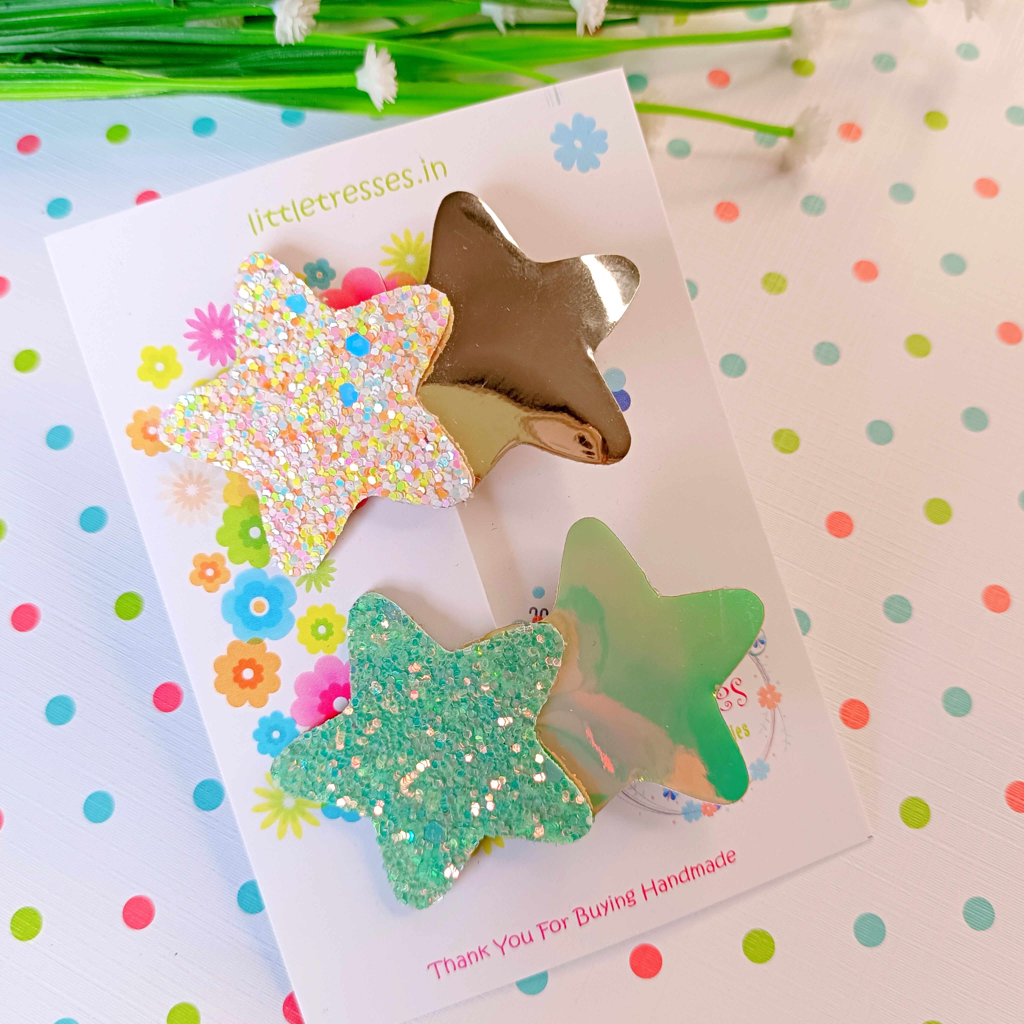 Combo of 2 Star Clips - 4 Combos