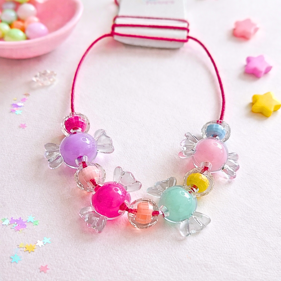 Multicolor Toffee Bracelet and Pendant Jewelry Gift Box