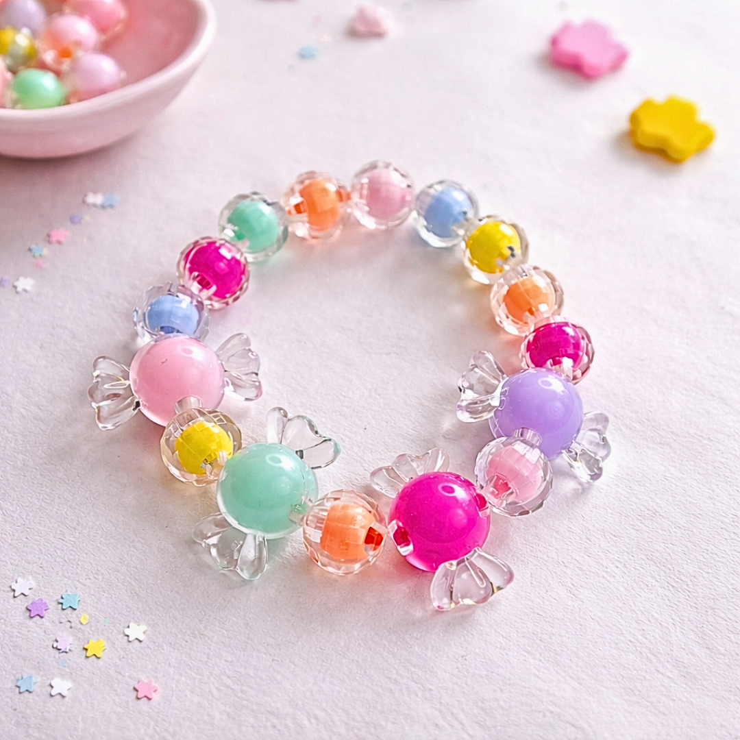 Multicolor Toffee Bracelet and Pendant Jewelry Gift Box