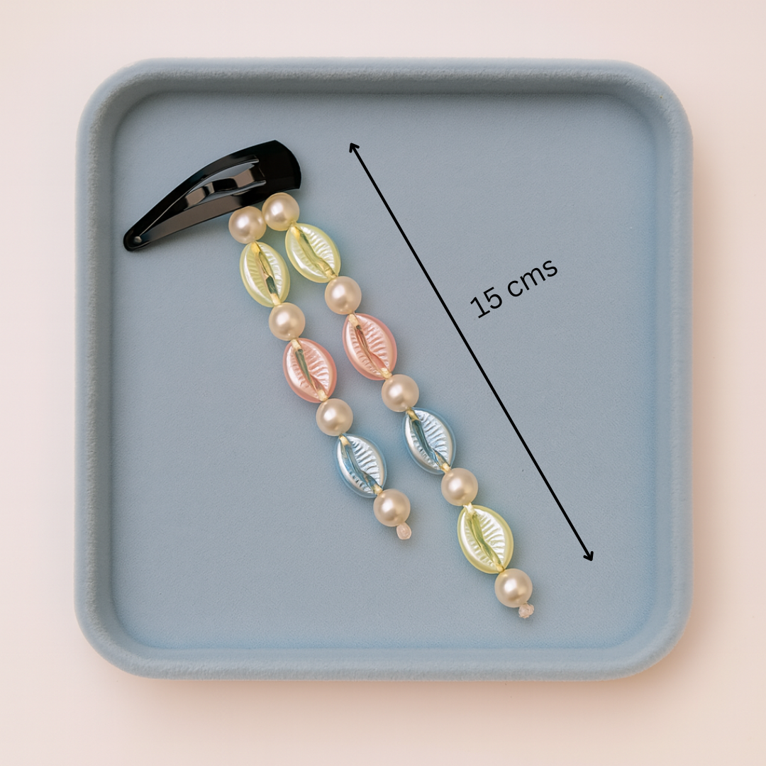 Multicolor Designer Kaudi Clip & Adjustable Bracelet Combo