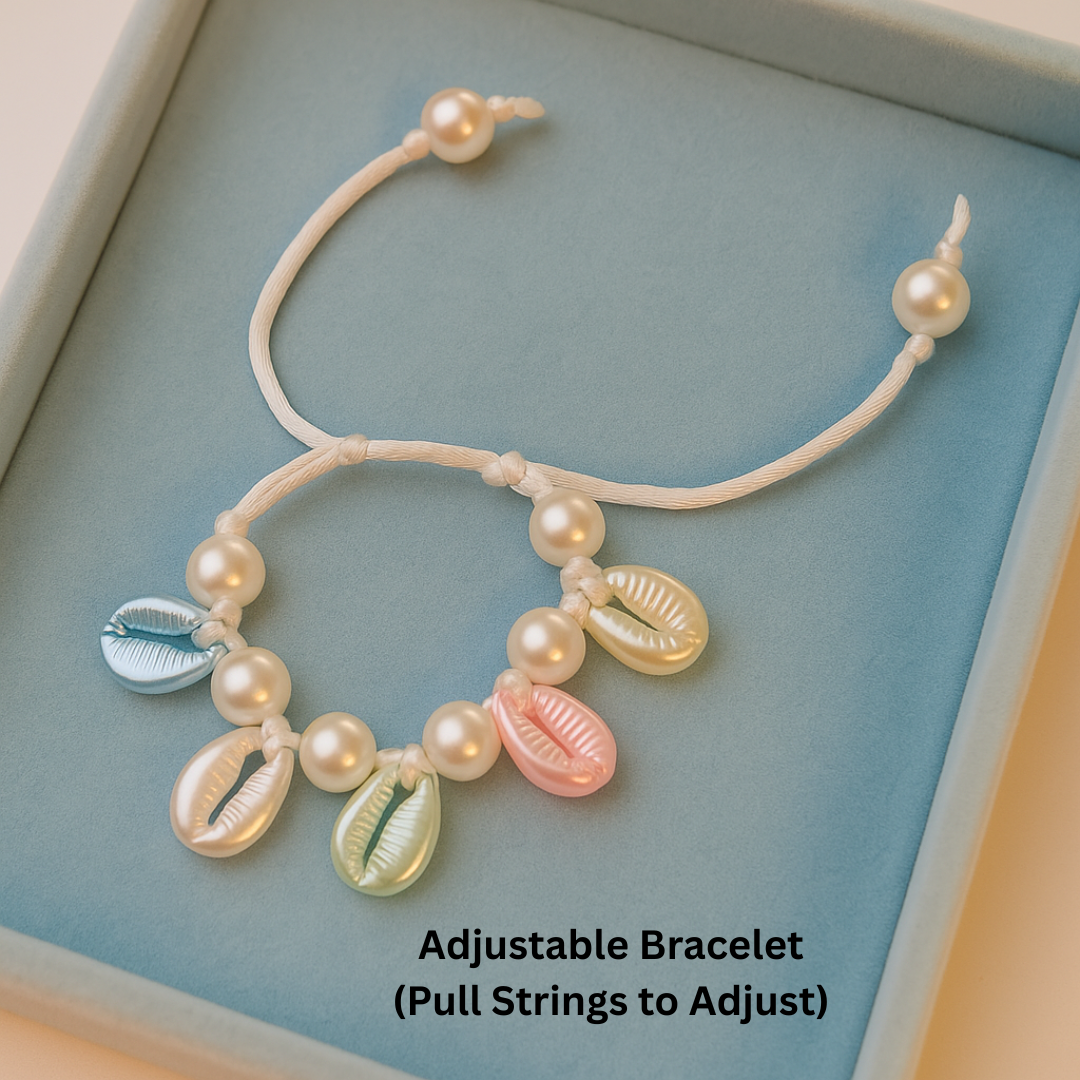 Multicolor Designer Kaudi Clip & Adjustable Bracelet Combo