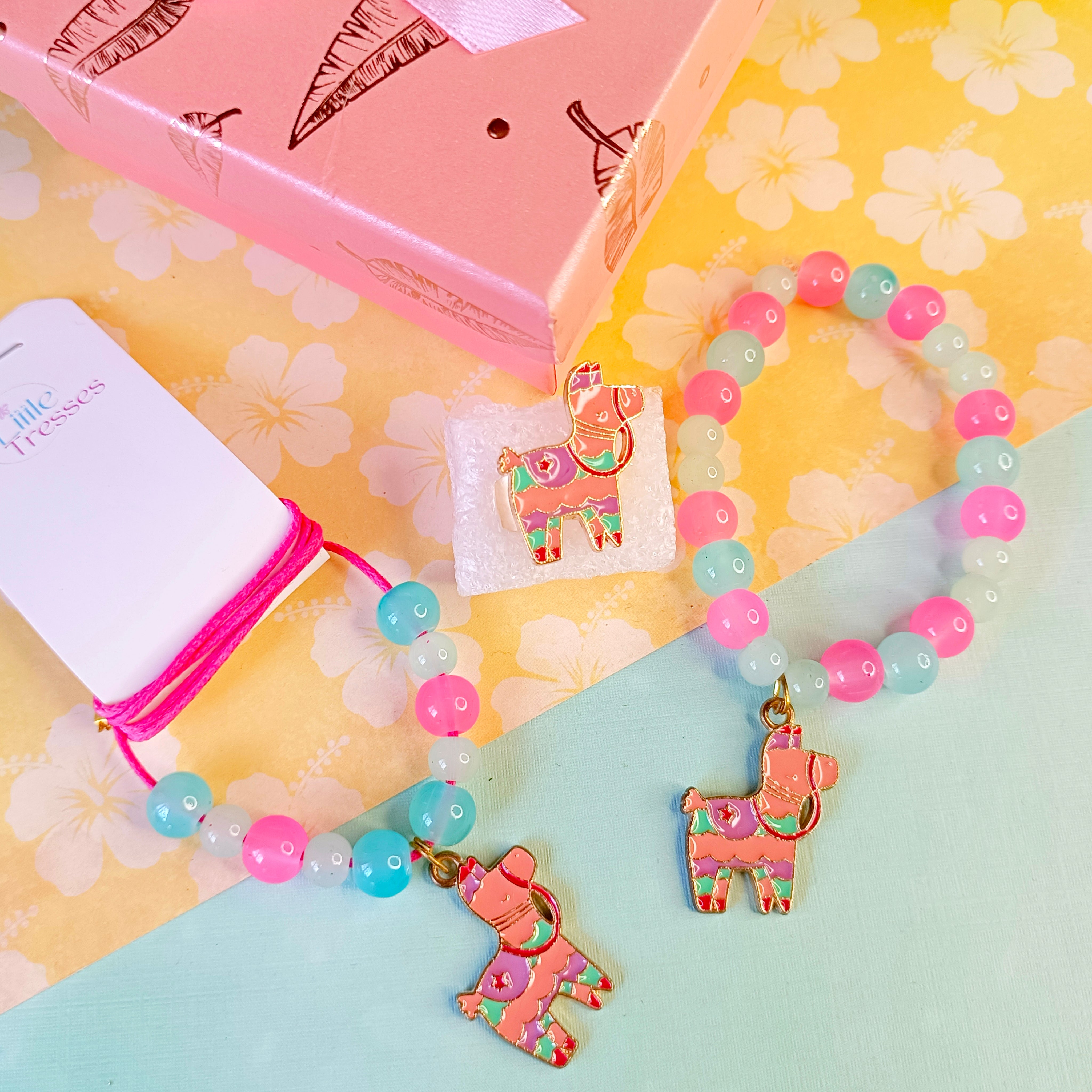 Lush Llama Kids Jewelry Gift Box