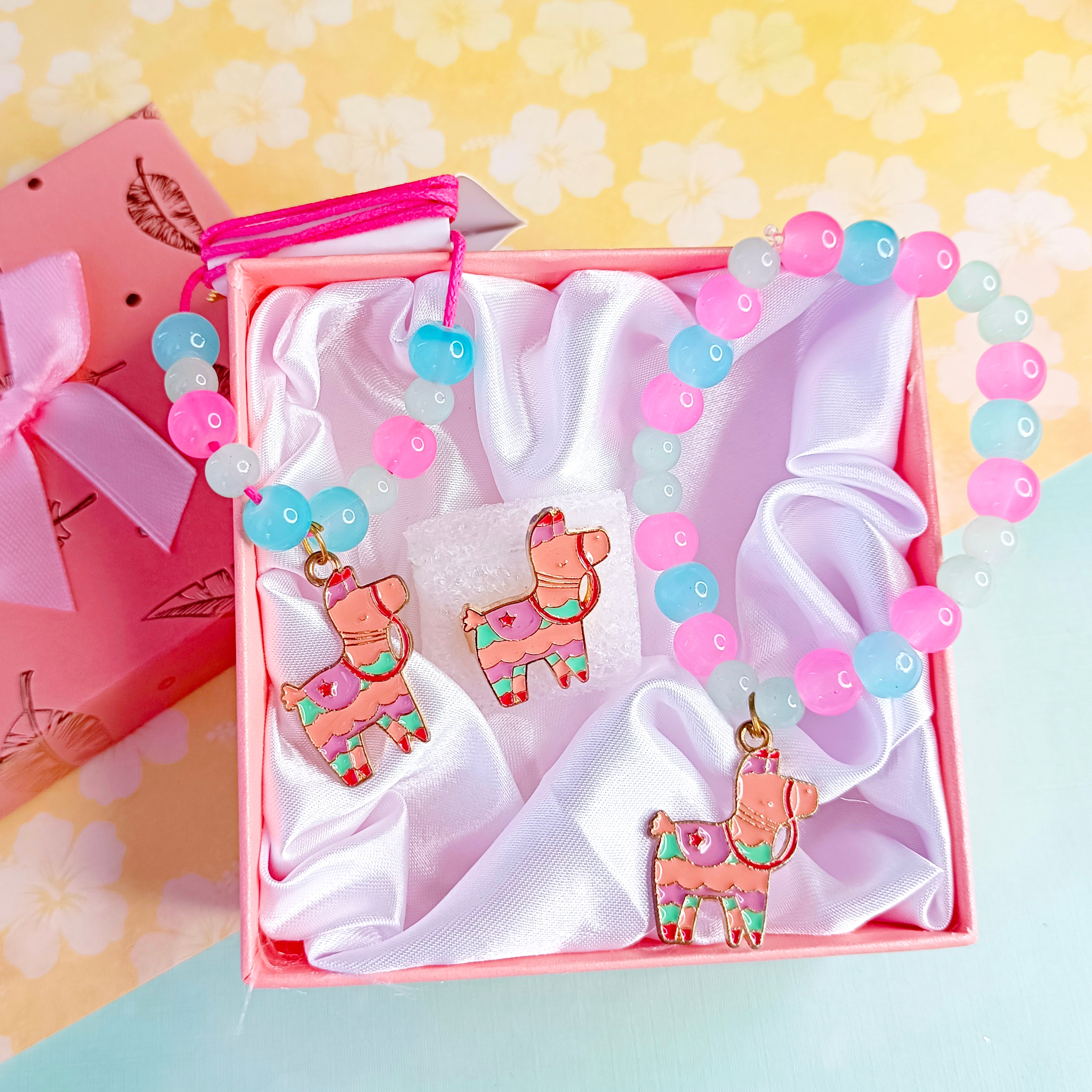 Lush Llama Kids Jewelry Gift Box