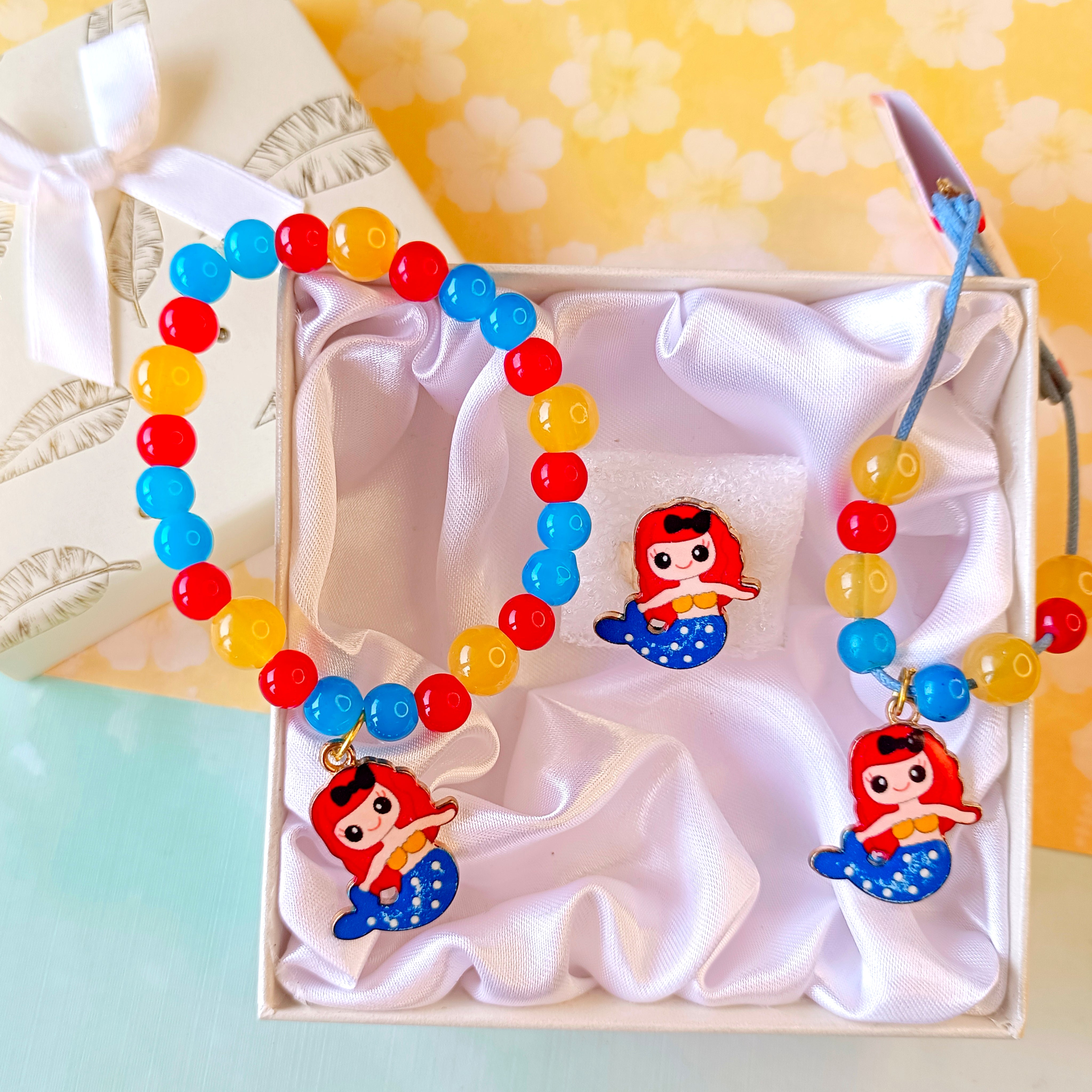 Coral Waves Mermaid Jewelry Gift Box