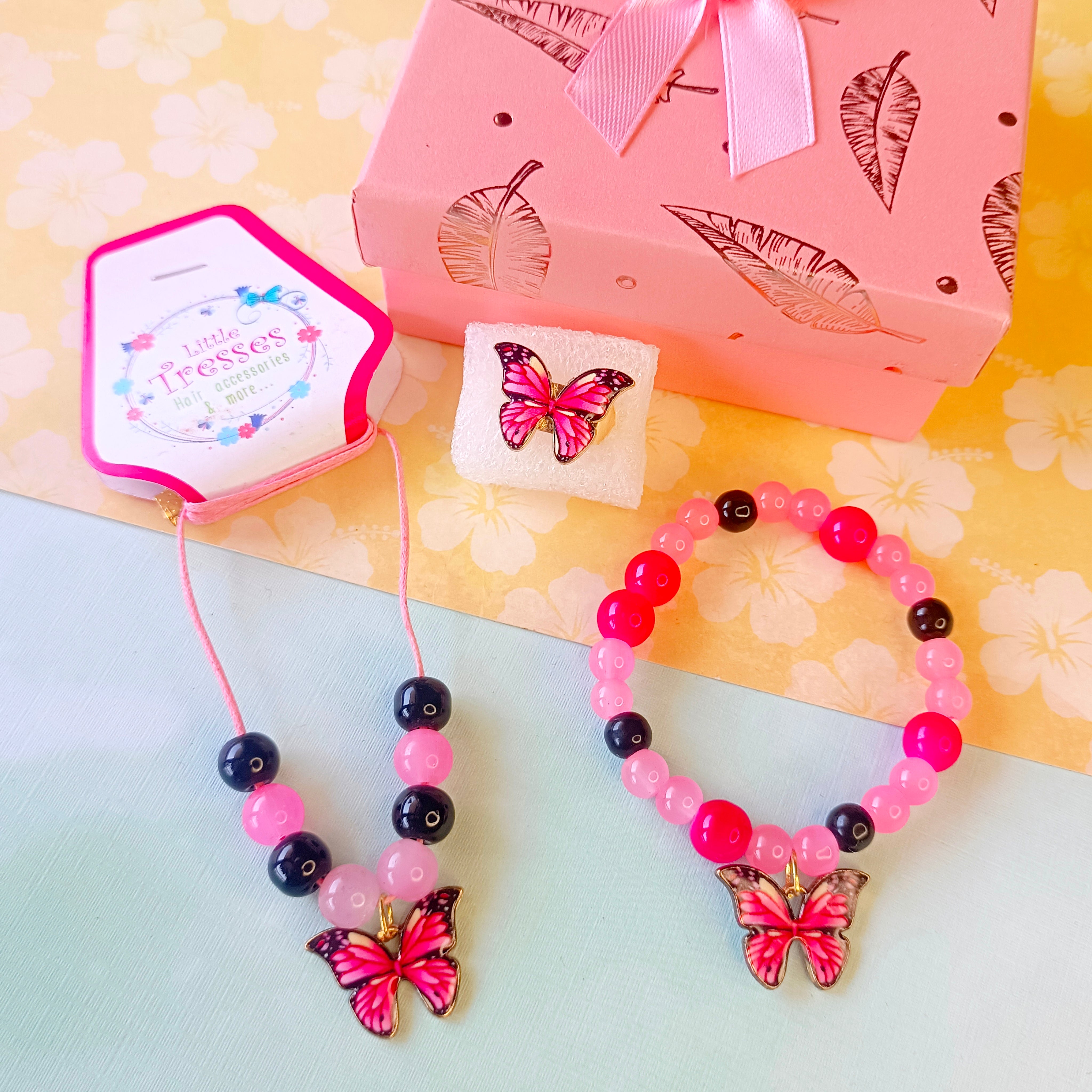 Flutter Bliss Butterfly Kids Jewelry Gift Box